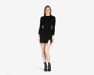 Foto 1 | Foto 1 | Vestido de Fiesta Bebe Negro con Flecos de Pedrería