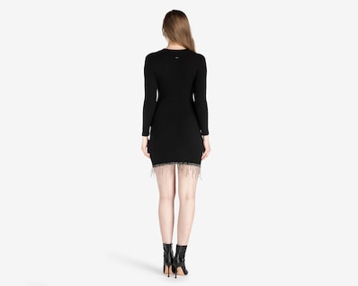 Foto 3 | Foto 3 | Vestido de Fiesta Bebe Negro con Flecos de Pedrería