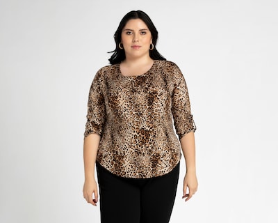 Foto 2 | Foto 2 | Blusa con Pantalón Lady Sun con Animal Print