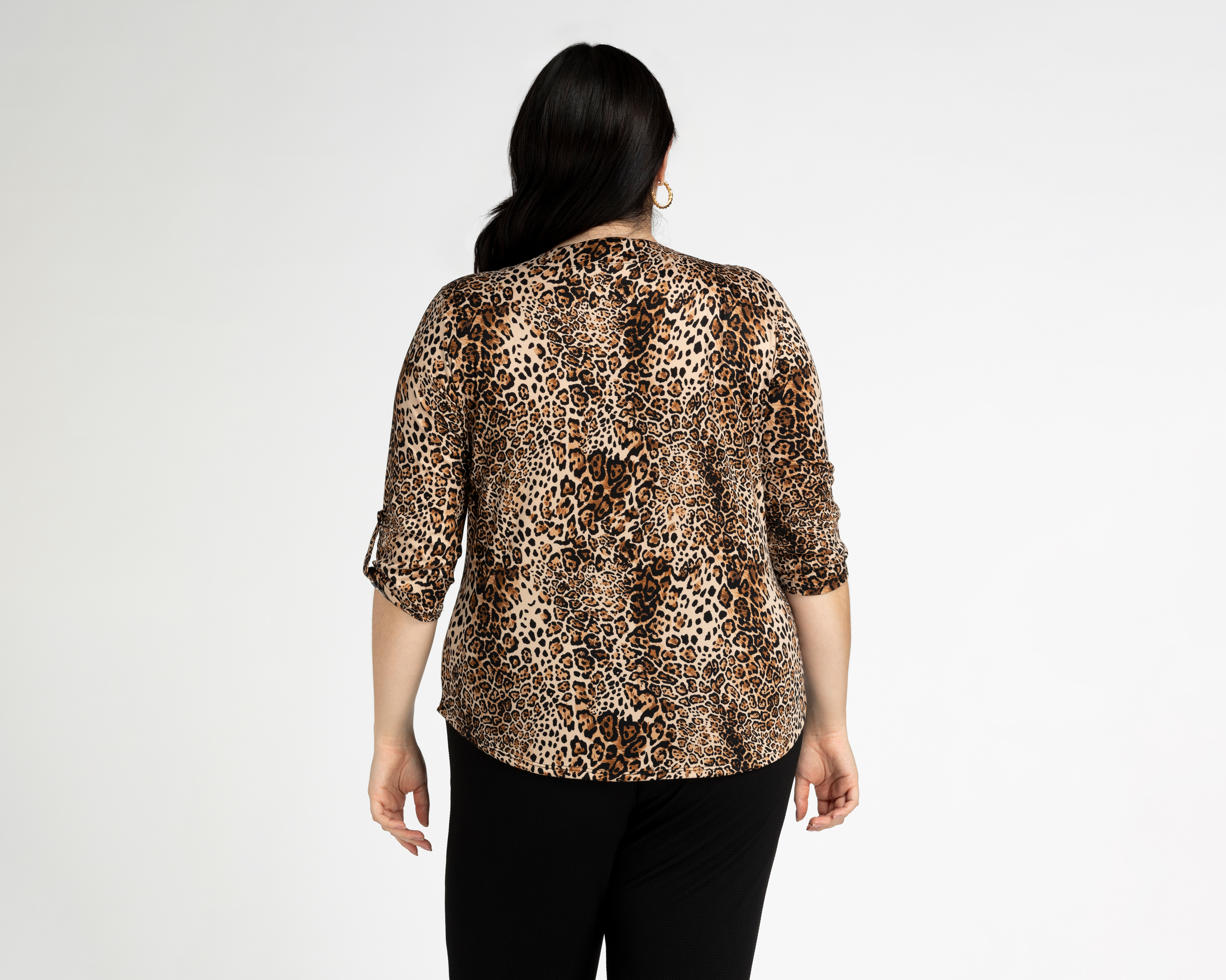 Foto 4 pulgar | Foto 3 | Blusa con Pantalón Lady Sun con Animal Print