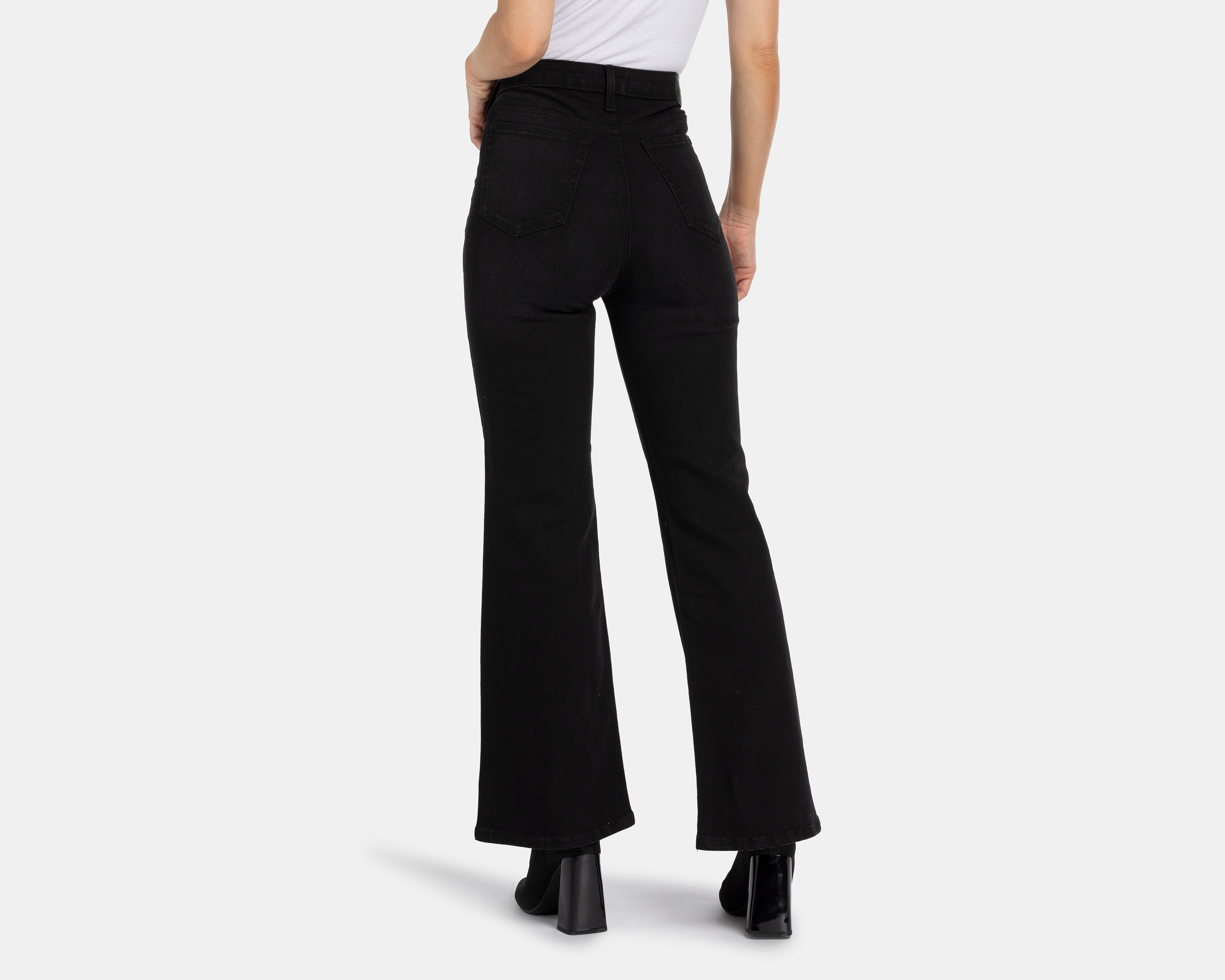 Foto 4 pulgar | Foto 3 | Jeans Flare Sahara para Mujer