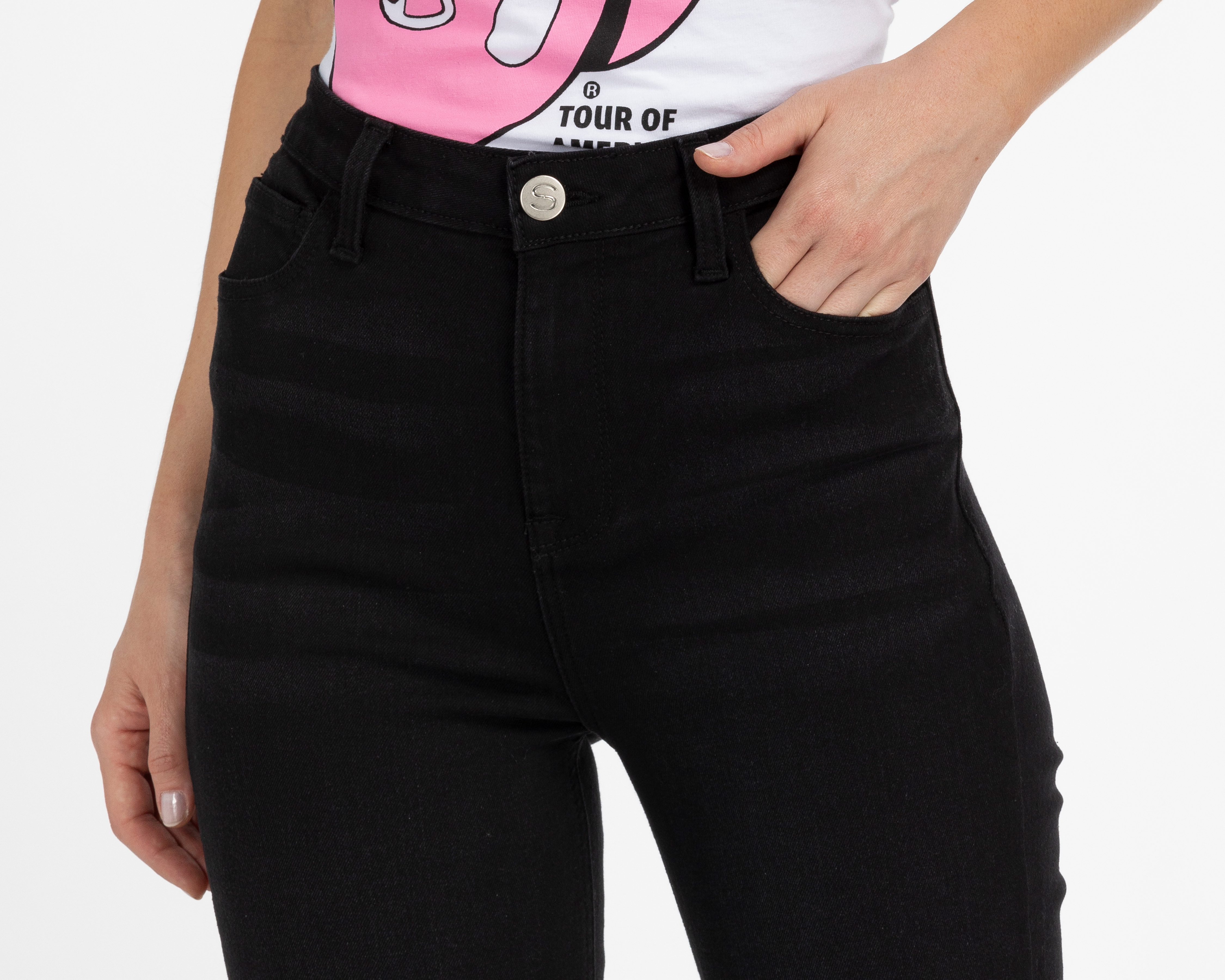 Foto 5 pulgar | Foto 4 | Jeans Flare Sahara para Mujer