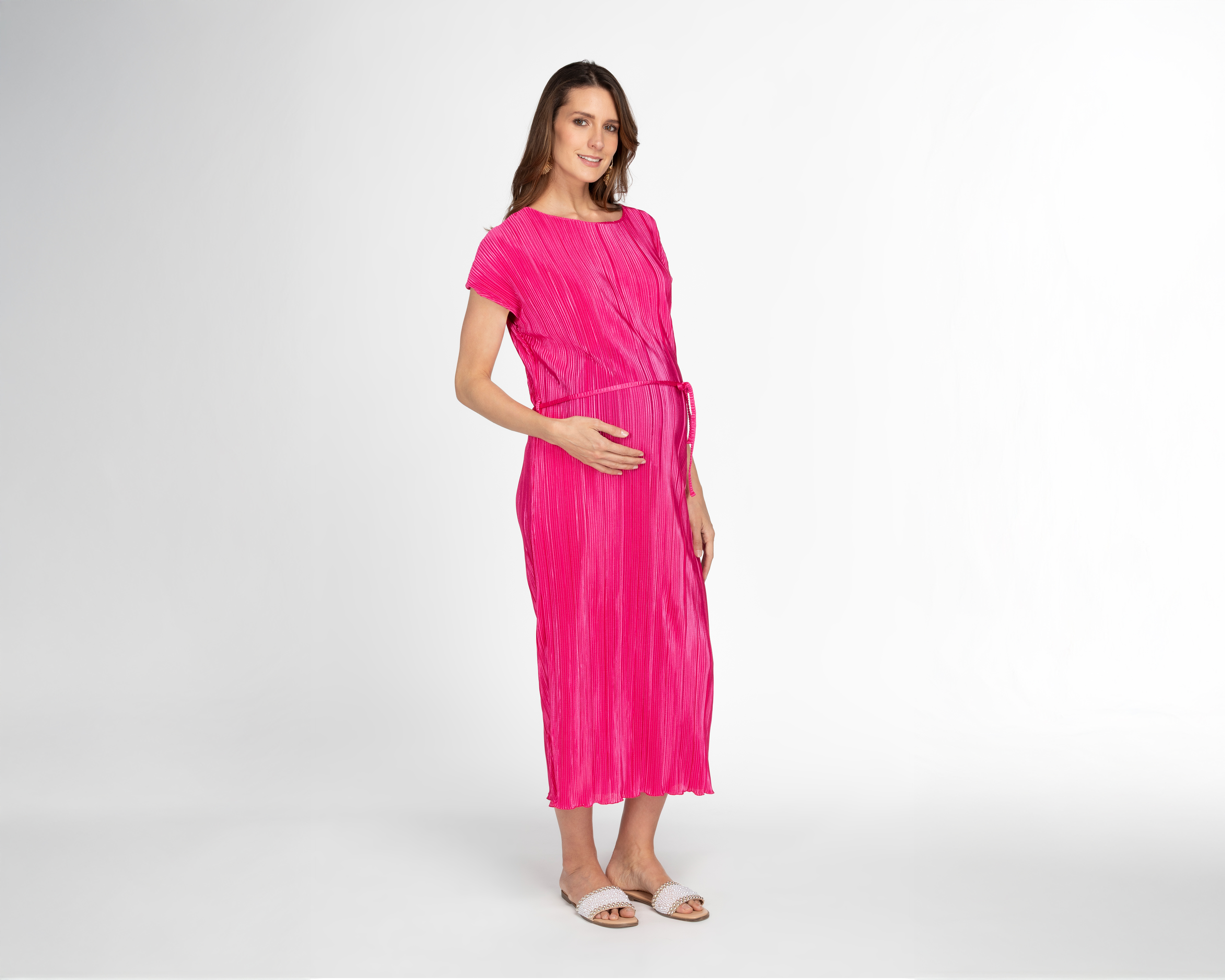 Foto 2 pulgar | Foto 1 | Vestido de Maternidad Mamá Bella Rosa
