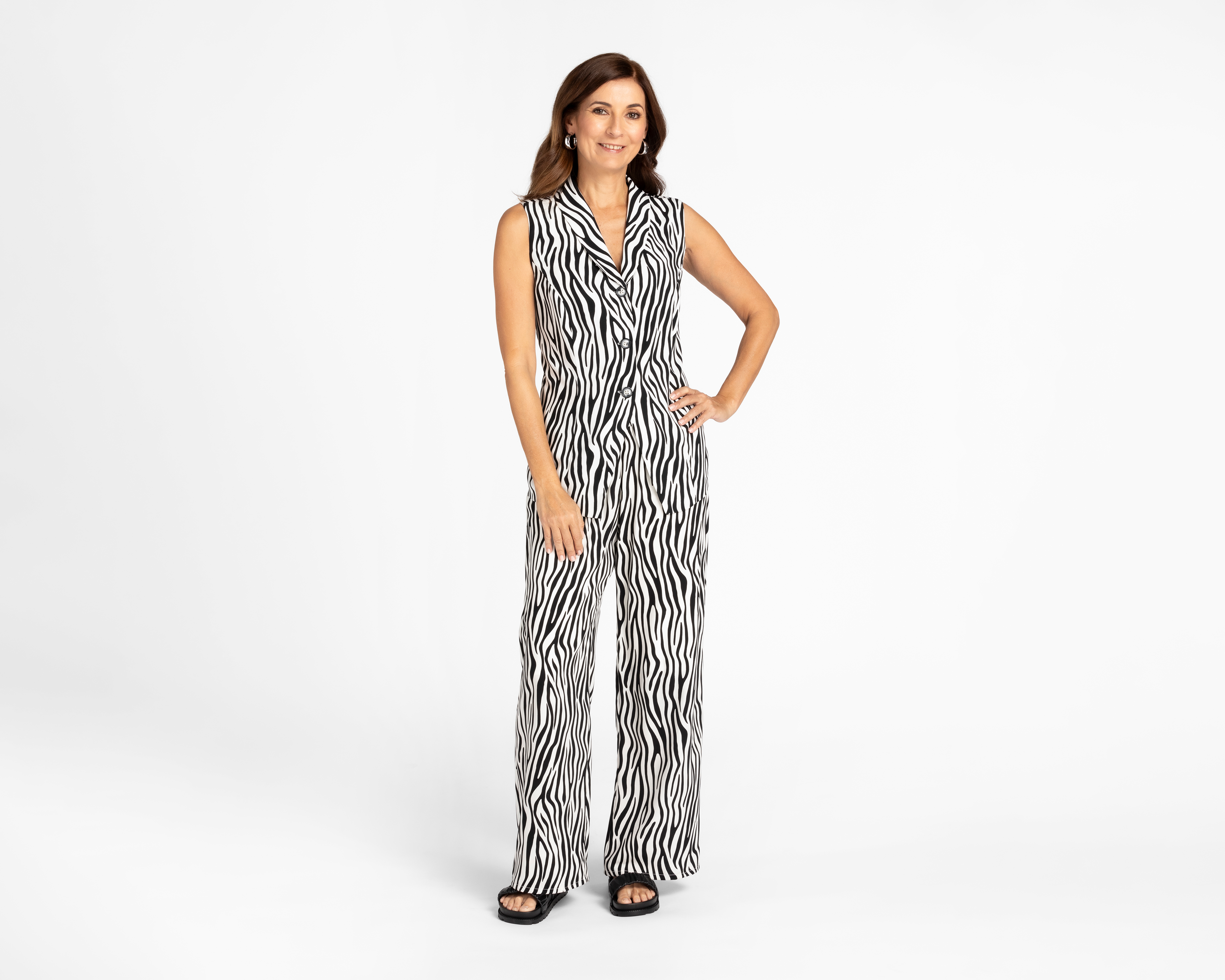 Blusa con Pantalón Sahara Animal Print