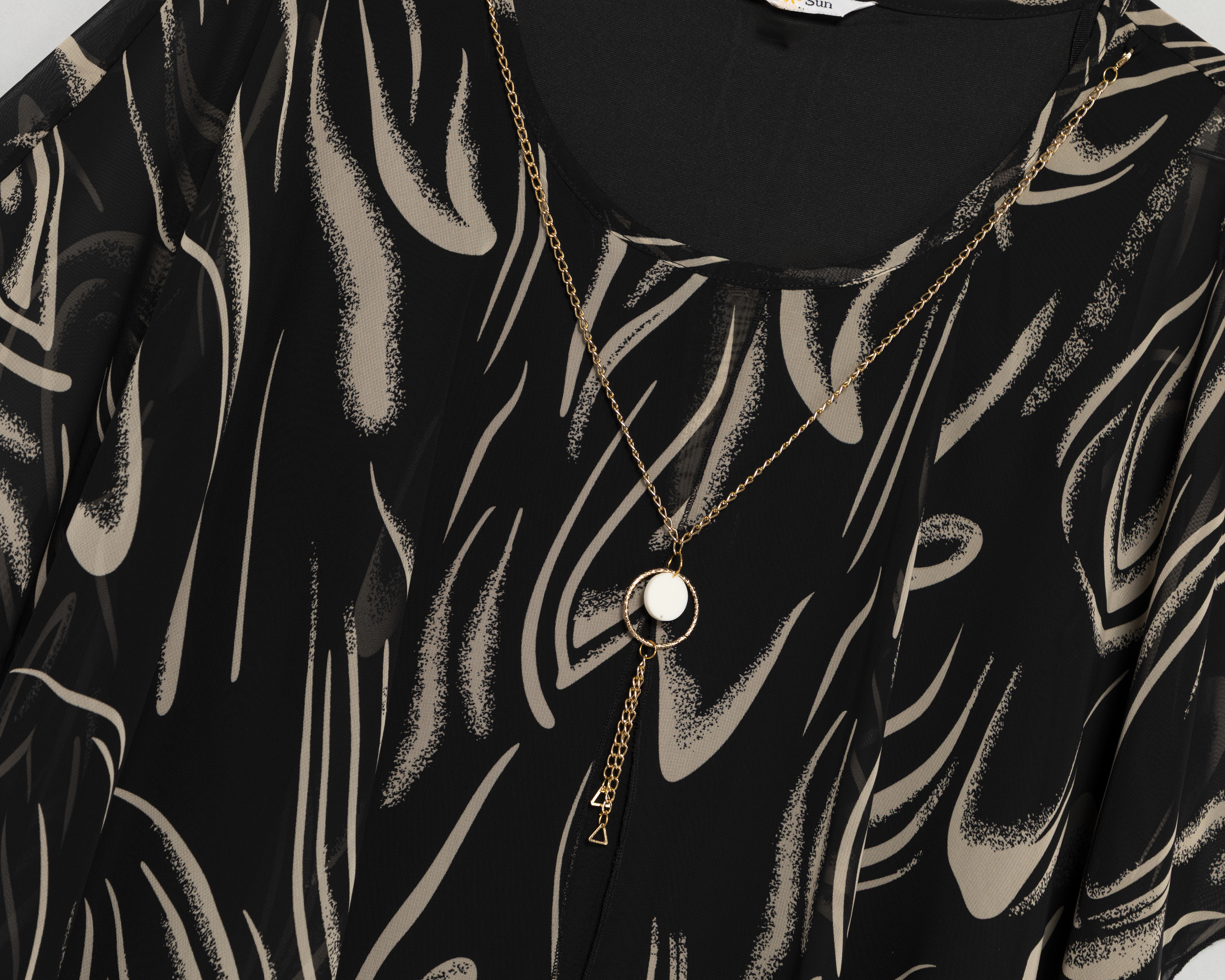 Foto 3 | Foto 3 | Blusa con Collar Lady Sun para Mujer