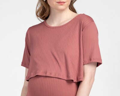Foto 4 | Foto 4 | Vestido de Maternidad con Blusa Mamá Bella