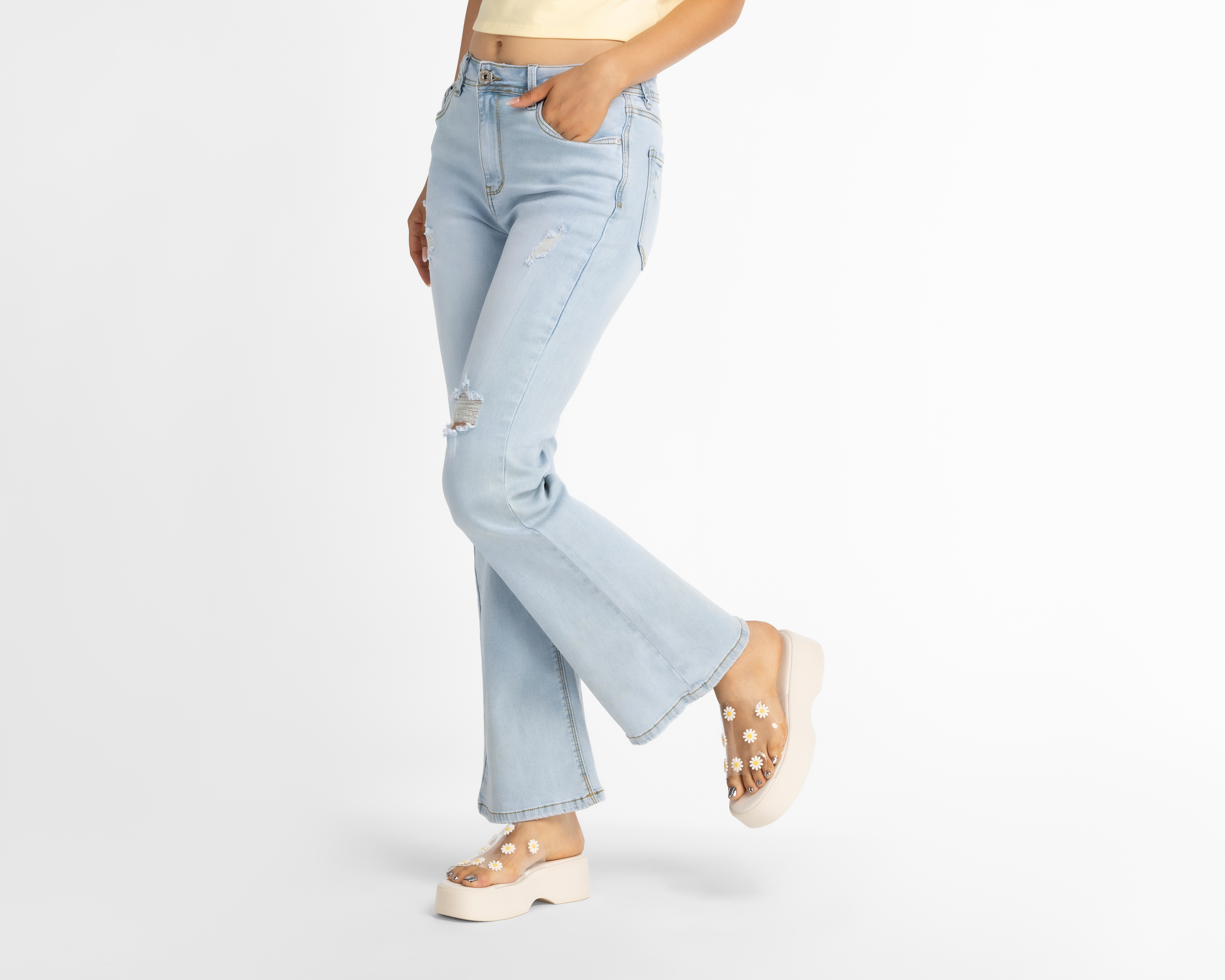 Jeans Flare Refill para Mujer