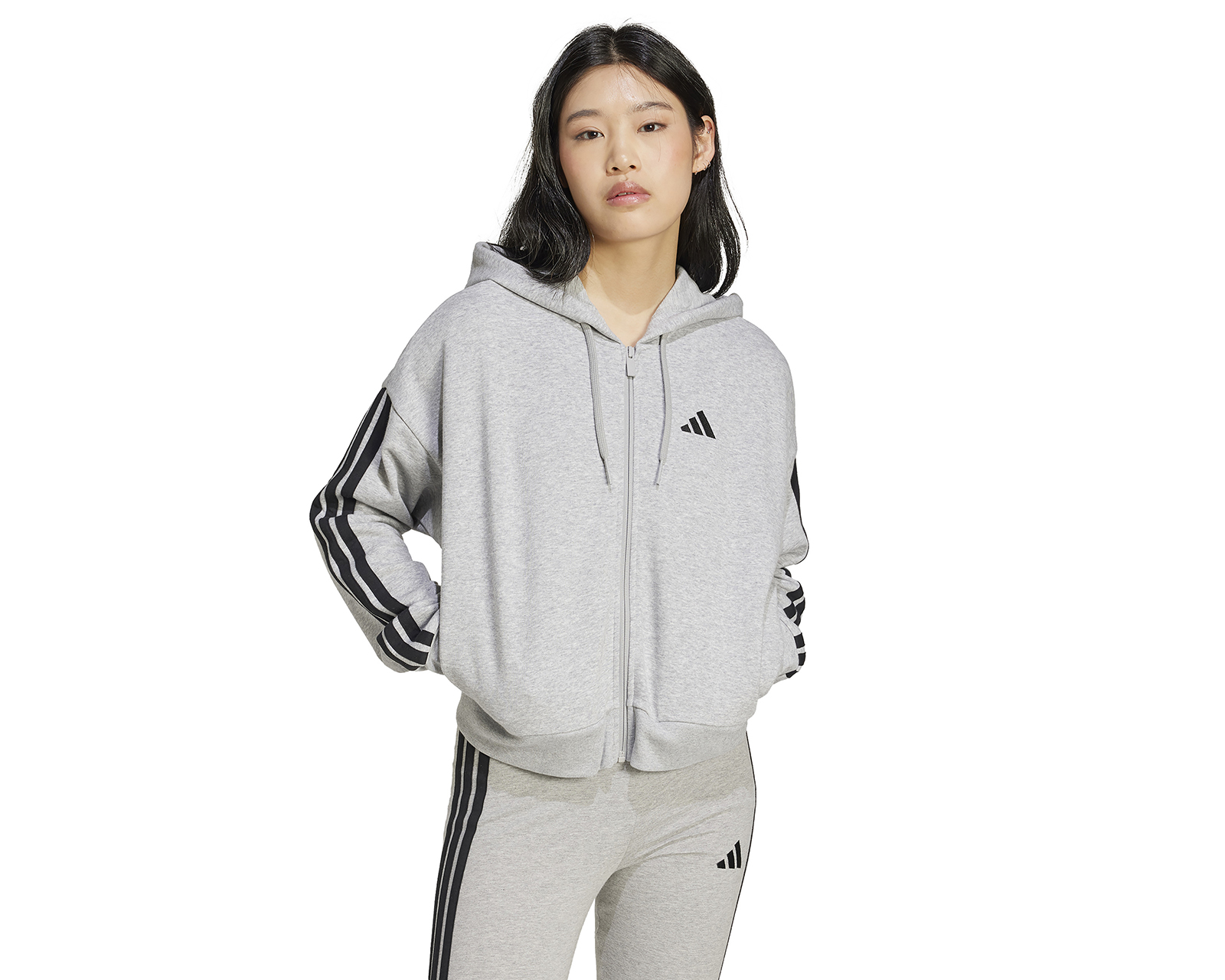 Foto 2 pulgar | Foto 1 | Sudadera con Capucha Adidas para Mujer