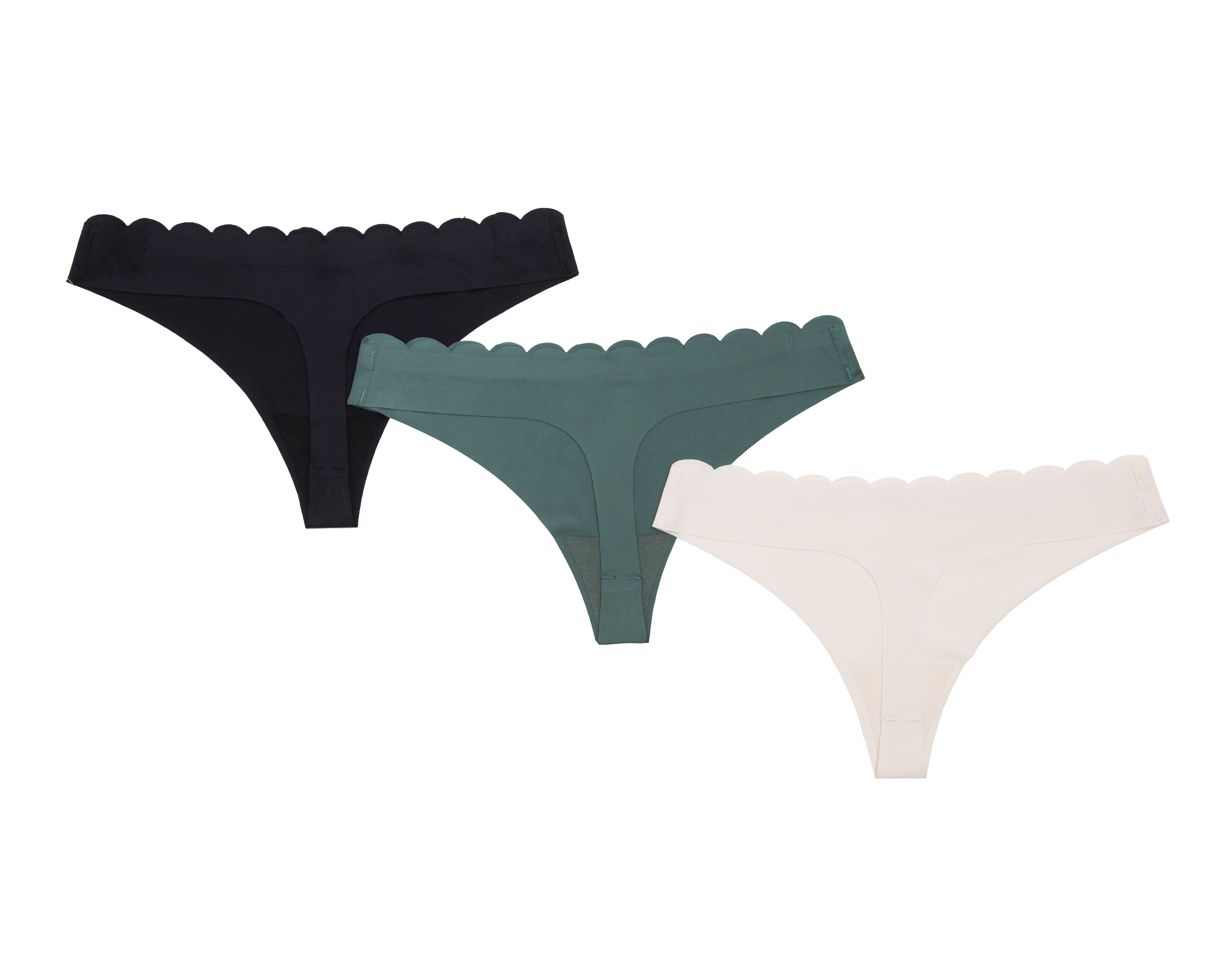 Foto 3 pulgar | Foto 2 | Tanga Seamless Eva Tu Estilo Íntimo para Mujer 3 Piezas