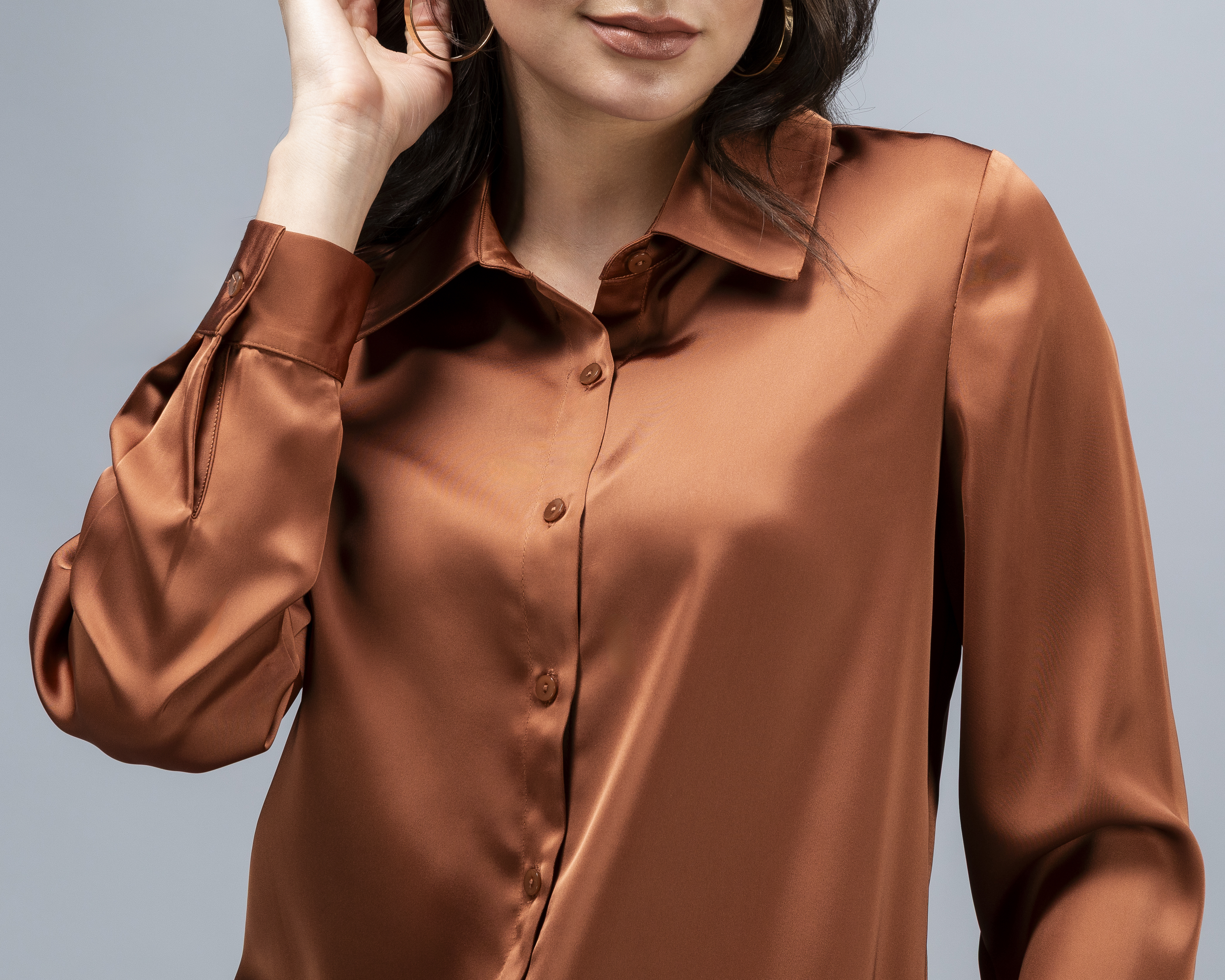 Foto 4 | Foto 4 | Camisa Manga Larga Jennifer Lopez para Mujer