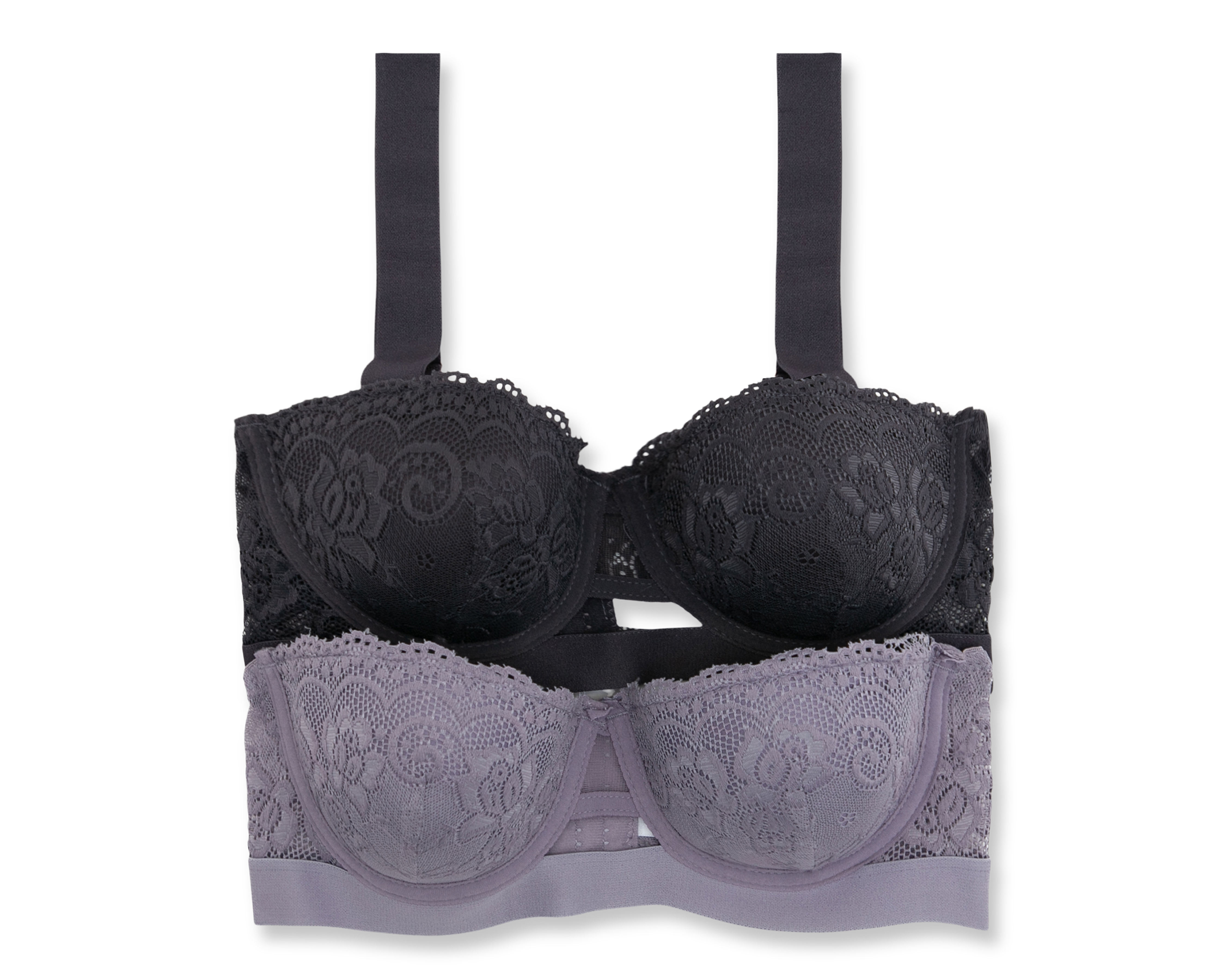 Foto 1 | Foto 1 | Brasier con Encaje Carnival Media Copa 2 Pack