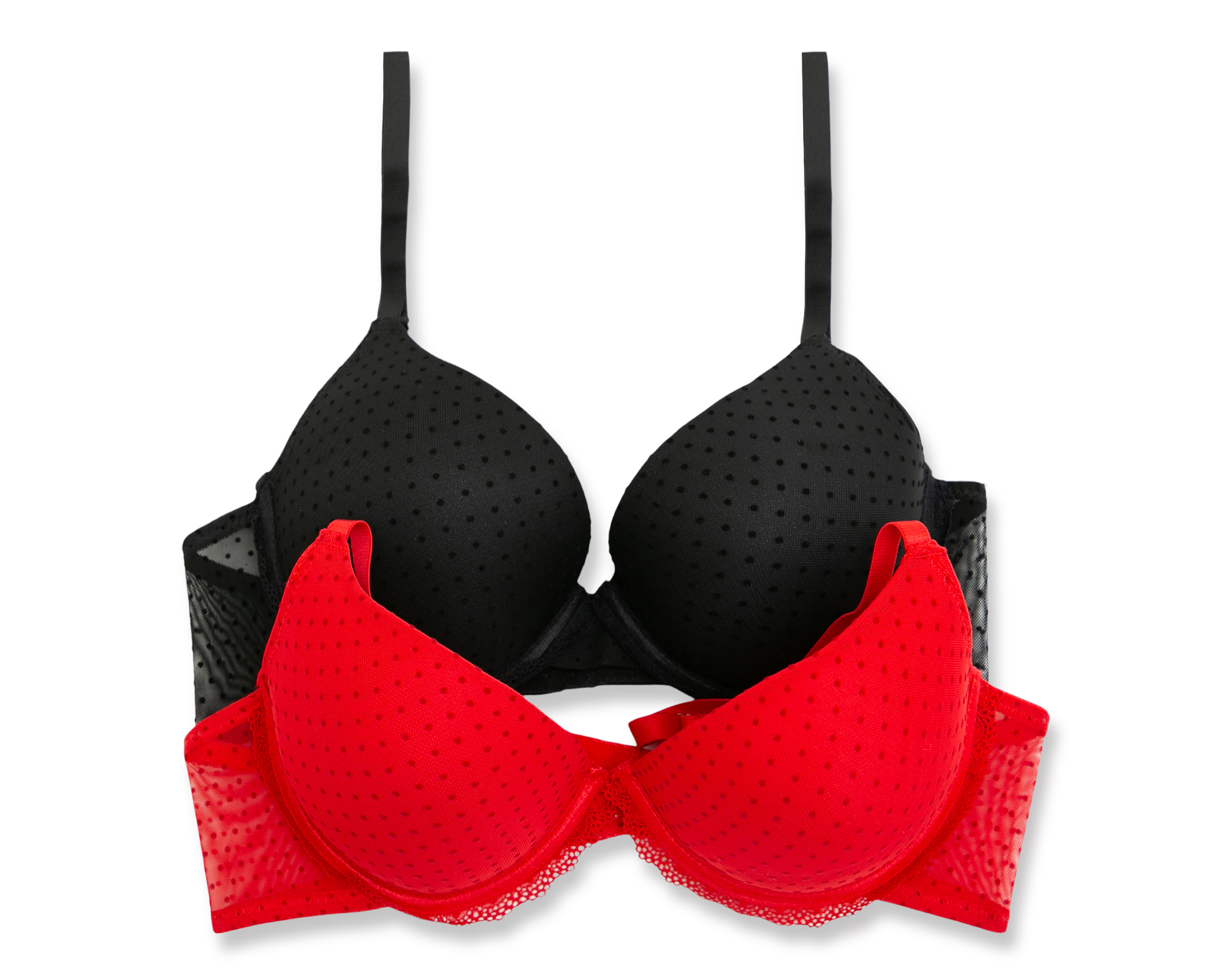 Brasier Copa Completa con Encaje Carnival 2 Pack
