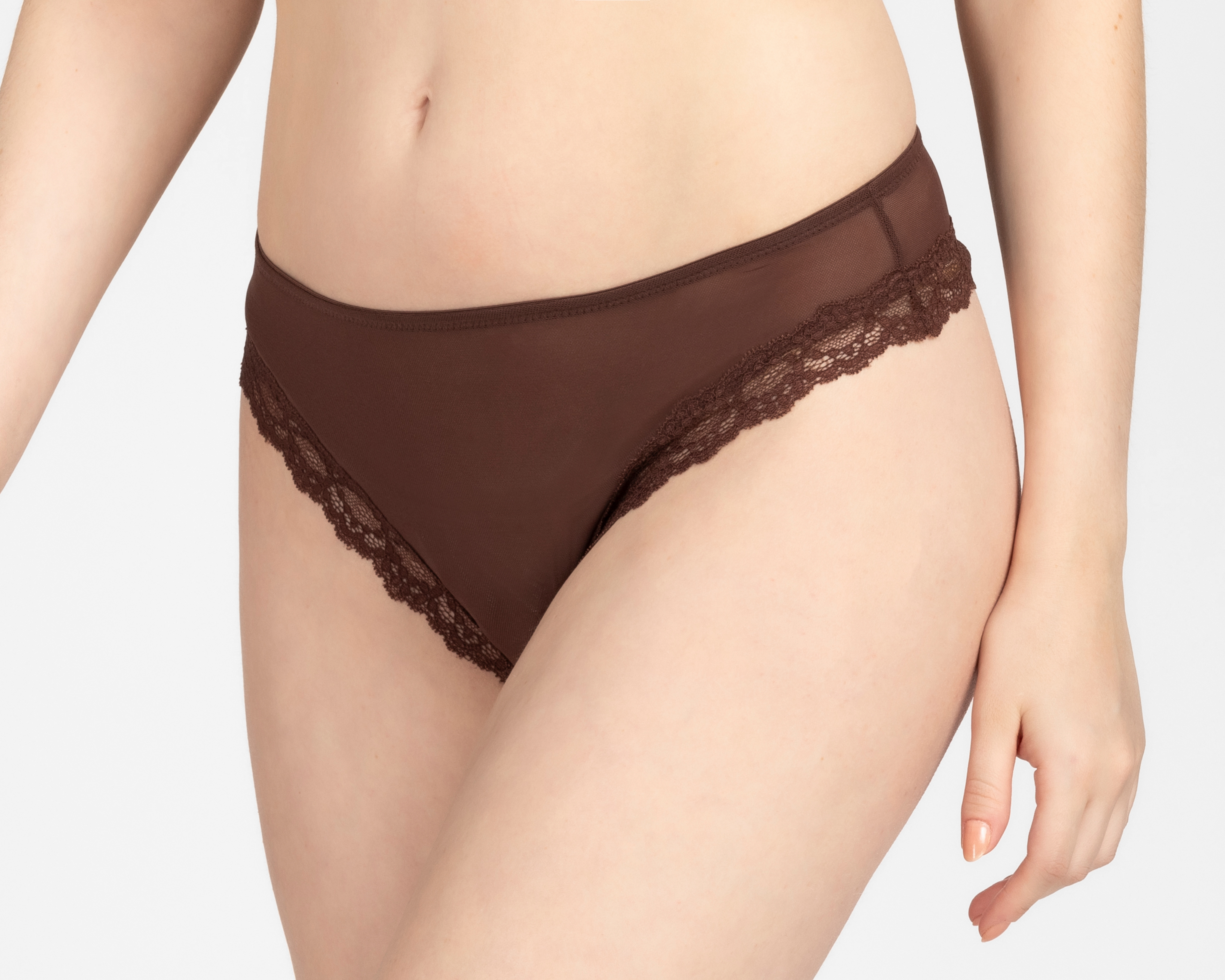 Foto 3 pulgar | Foto 2 | Tanga con Encaje Eva tu Estilo Íntimo para Mujer 5 Piezas
