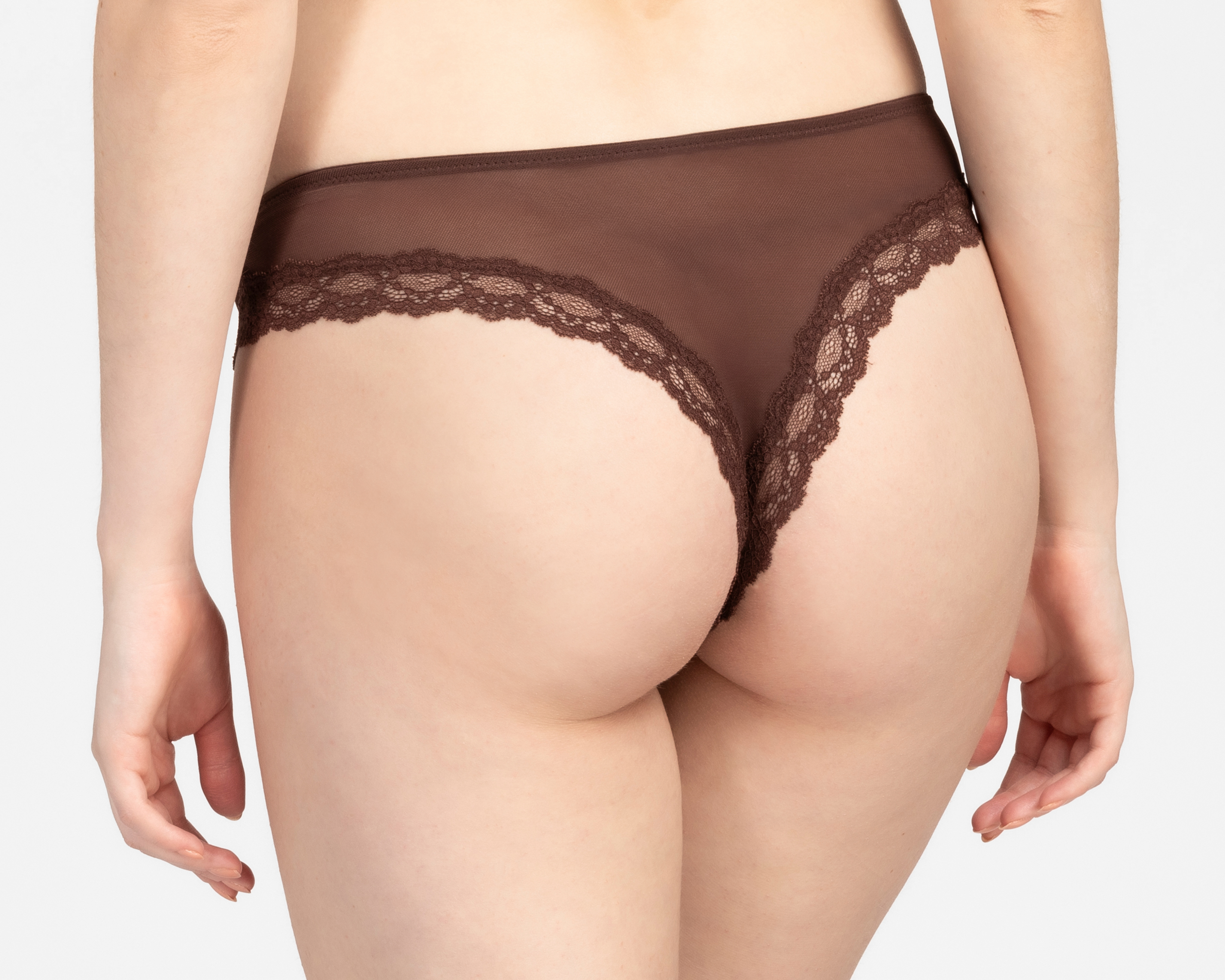 Foto 4 pulgar | Foto 3 | Tanga con Encaje Eva tu Estilo Íntimo para Mujer 5 Piezas