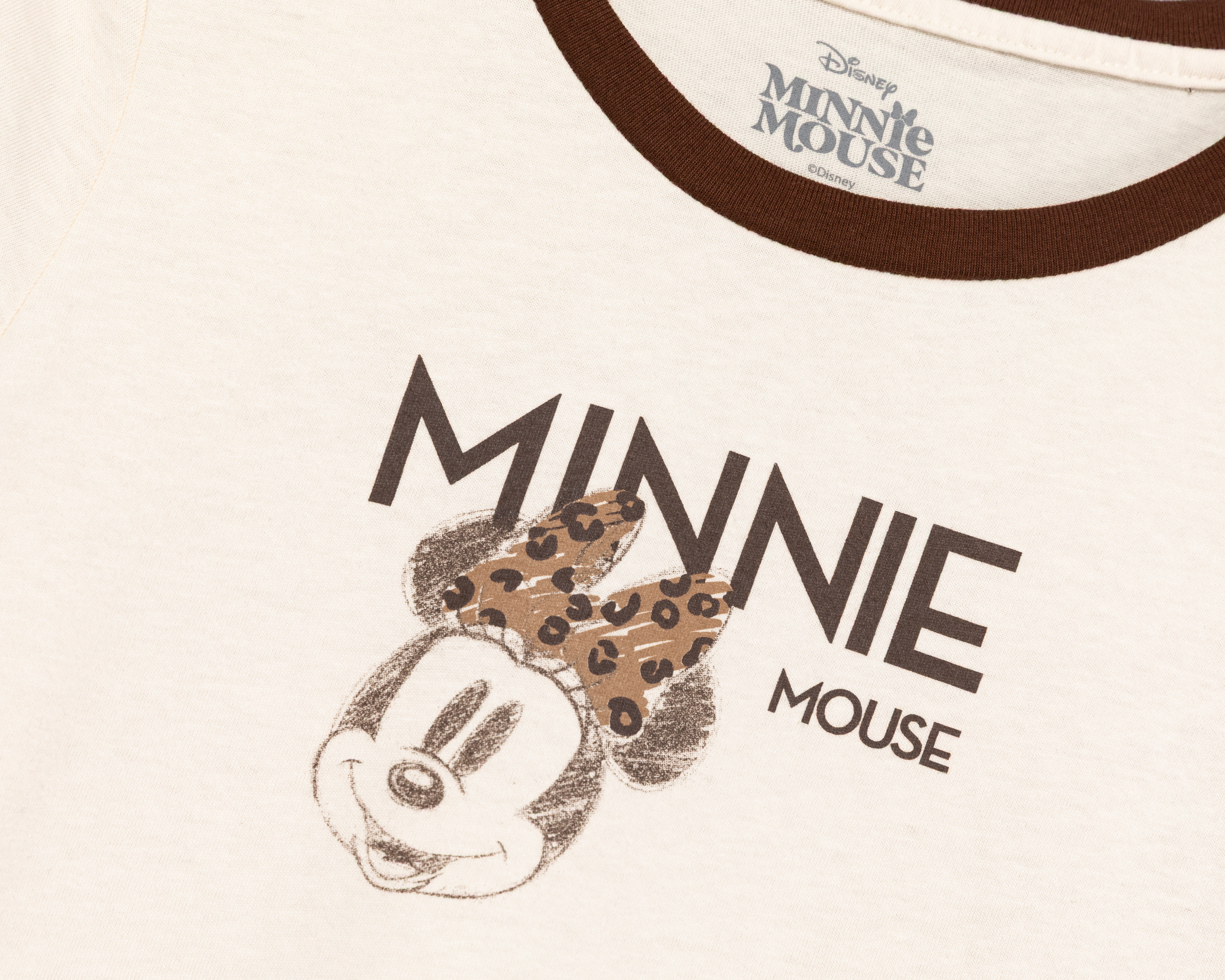 Foto 4 pulgar | Foto 3 | Playera Minnie Mouse Disney para Mujer