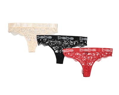 Foto 1 | Foto 1 | Tanga con Encaje Bebe para Mujer 3 Piezas