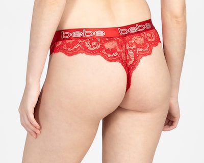 Foto 3 | Foto 3 | Tanga con Encaje Bebe para Mujer 3 Piezas