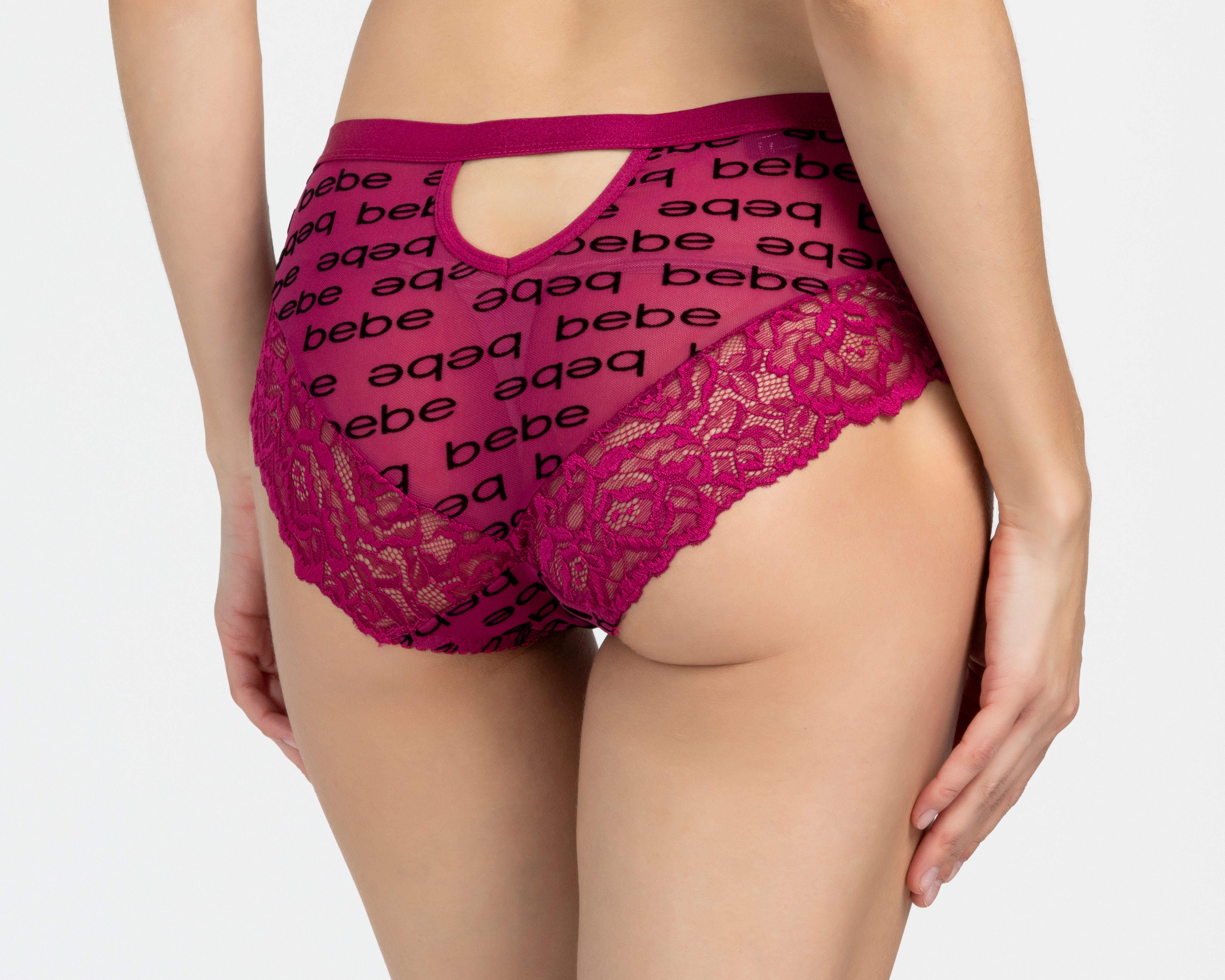 Foto 4 pulgar | Foto 3 | Bóxer con Encaje Bebe para Mujer 3 Piezas