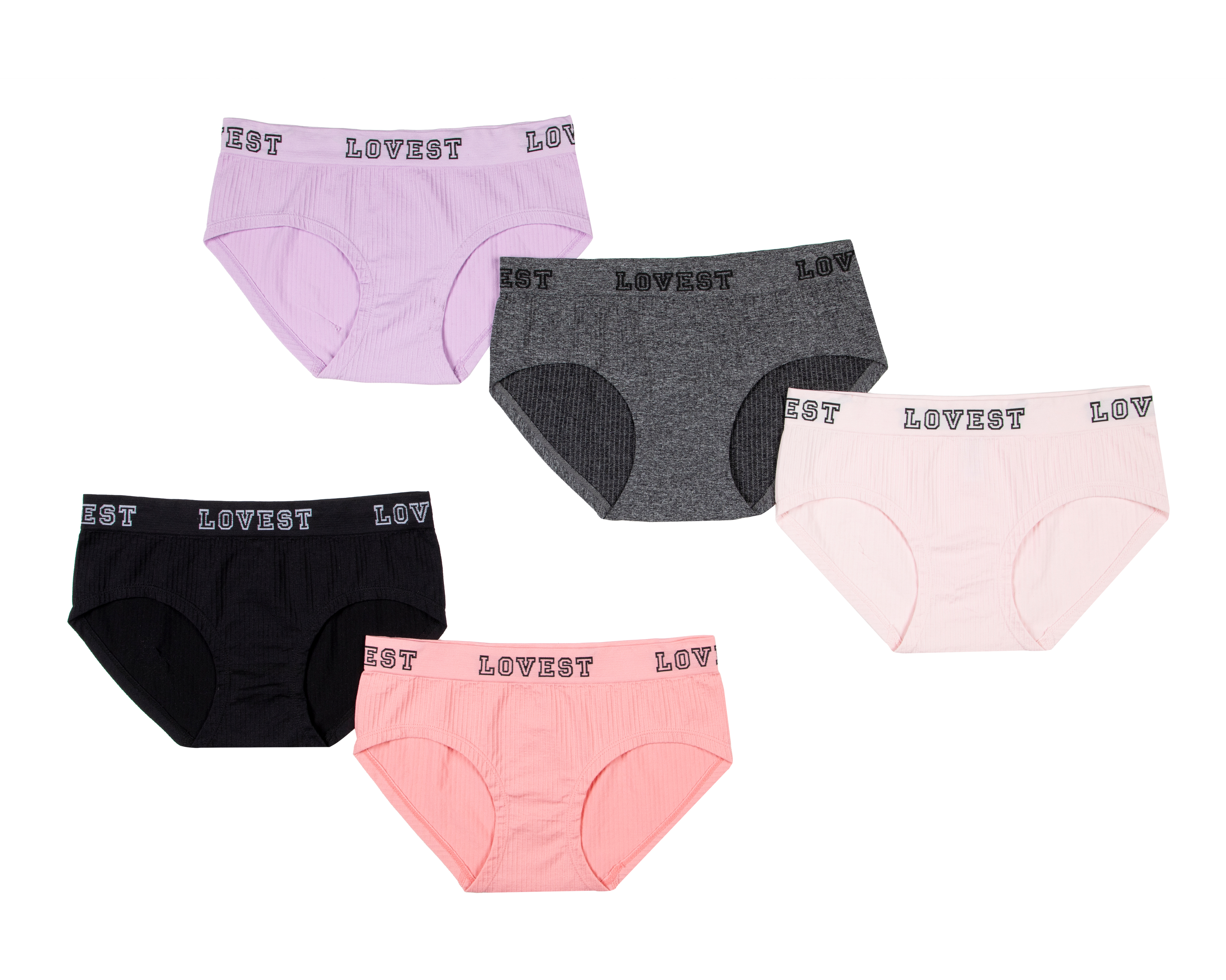 Bóxer Lovest para Mujer 5 Piezas