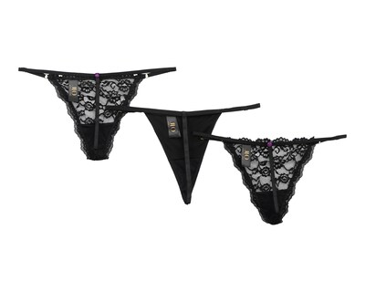 Foto 2 | Foto 2 | Tanga con Encaje Jennifer Lopez para Mujer 3 Piezas