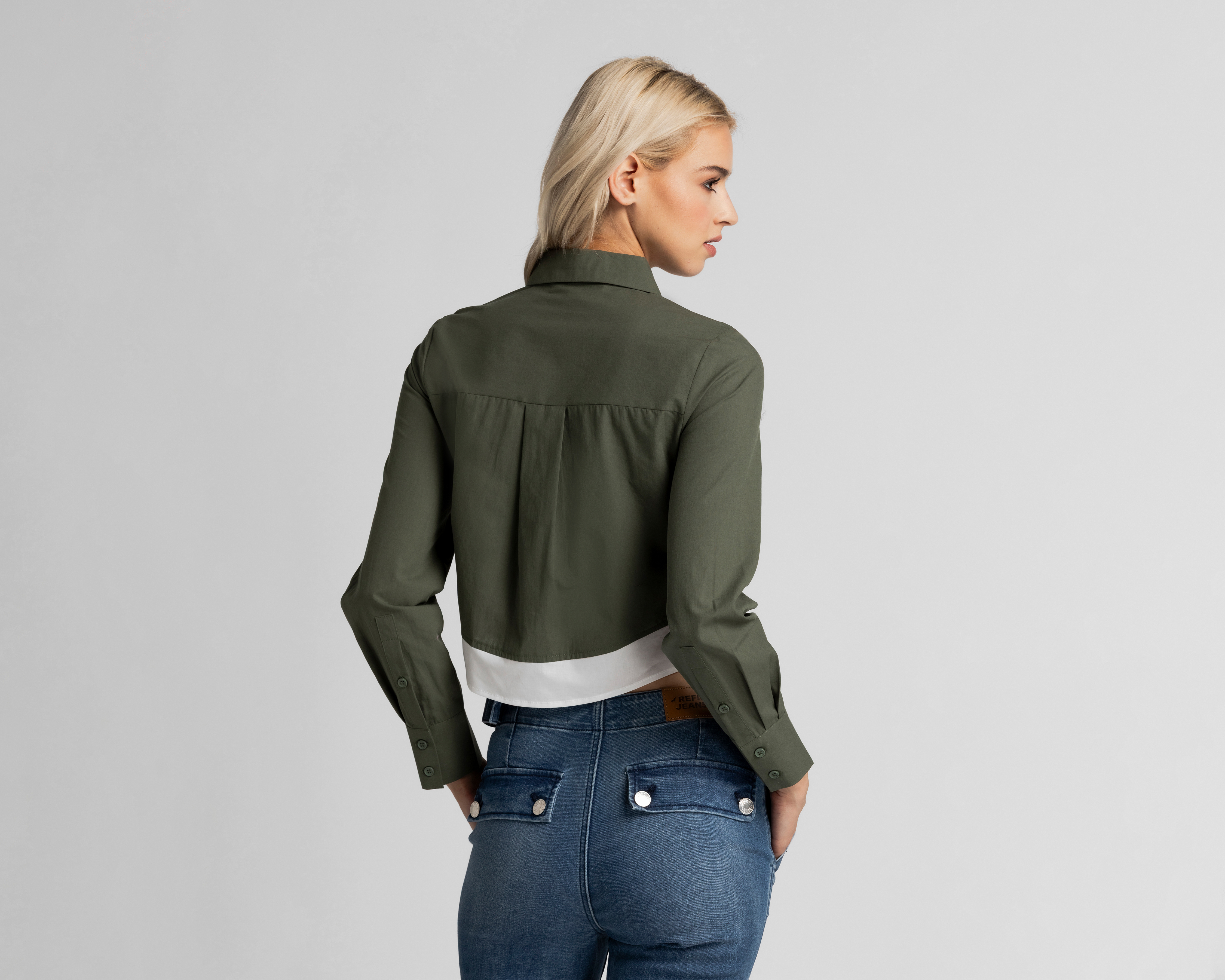 Foto 3 | Foto 3 | Blusa Manga Larga Refill para Mujer