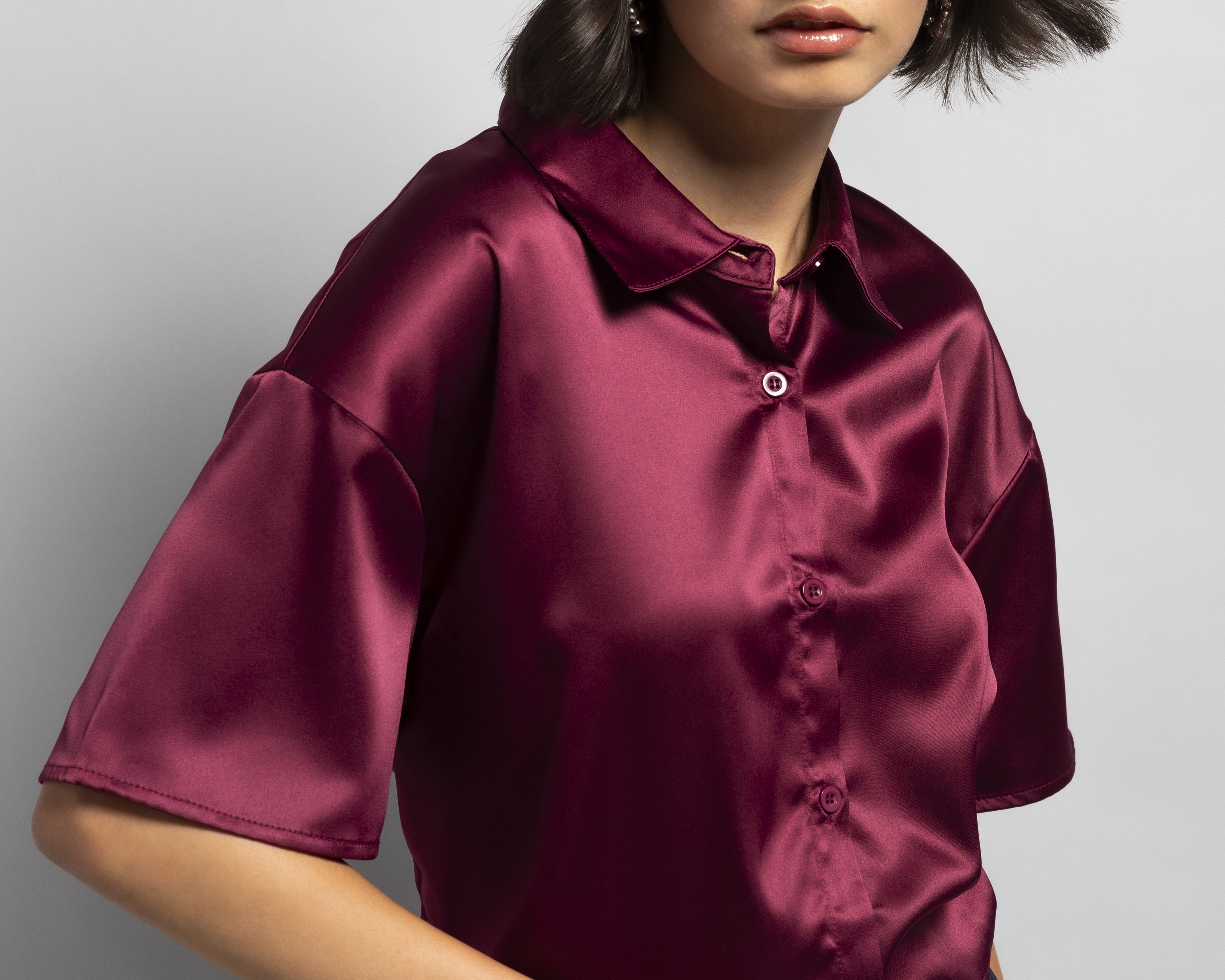Foto 5 pulgar | Foto 4 | Blusa Manga Corta Strona para Mujer