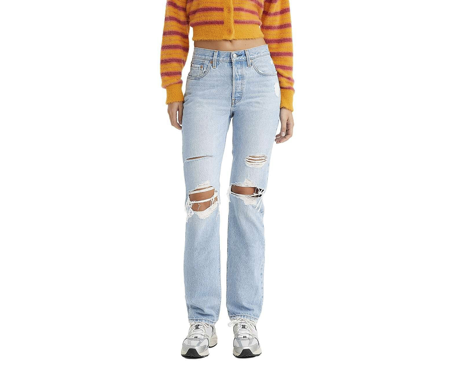 Foto 2 pulgar | Foto 1 | Jeans Straight Levi's 501 para Mujer