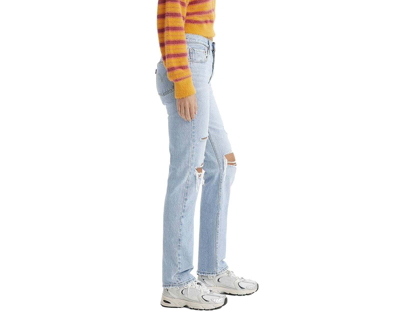 Foto 2 | Foto 2 | Jeans Straight Levi's 501 para Mujer