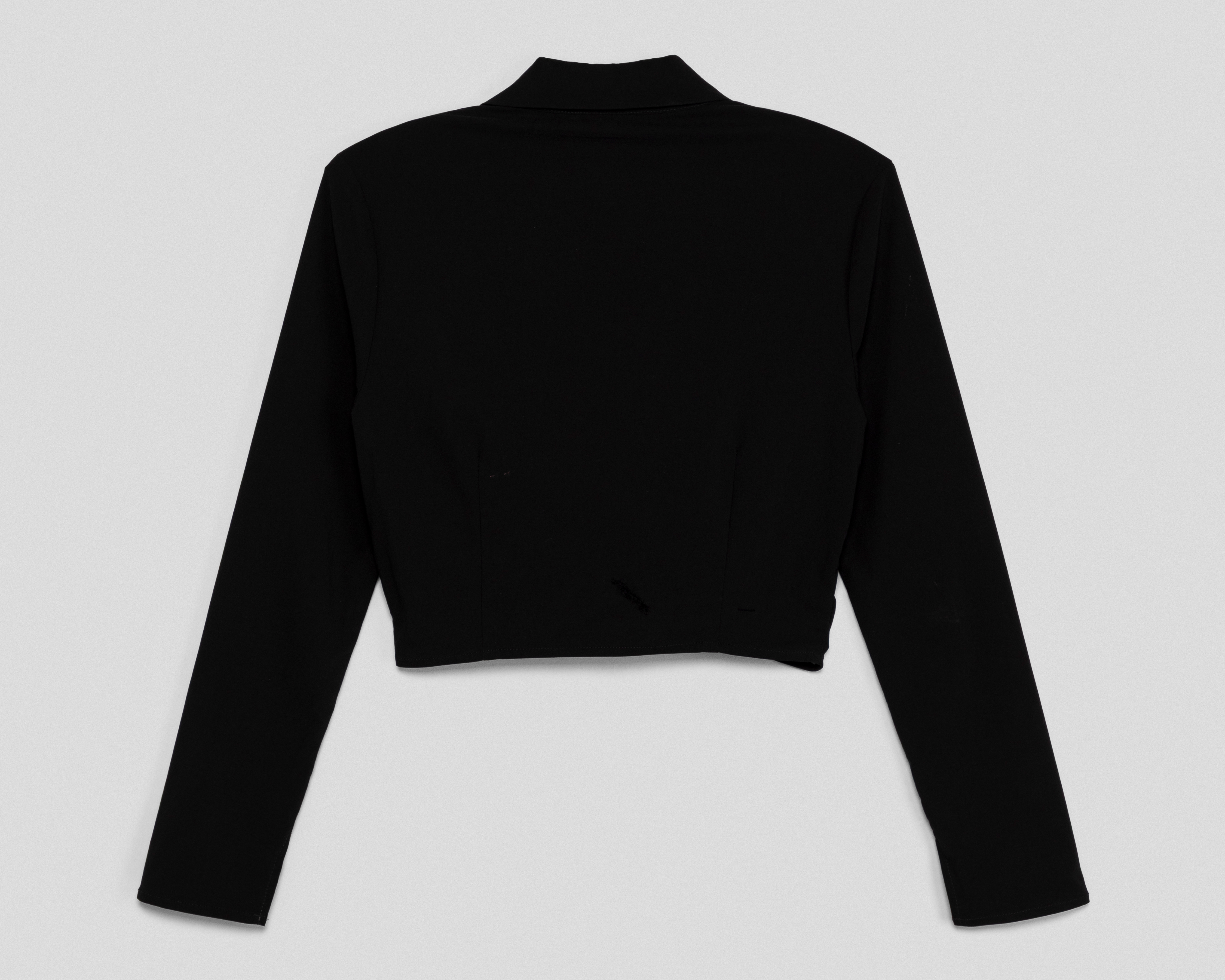 Foto 3 pulgar | Foto 2 | Camisa Negra Strona para Mujer