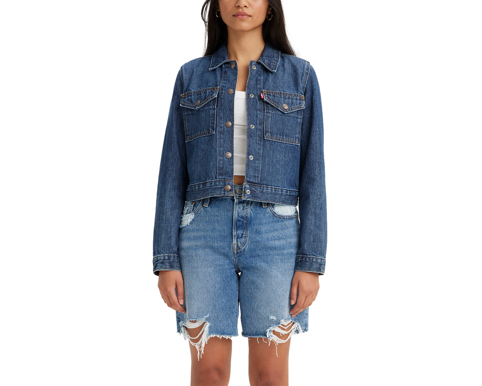 Foto 2 | Foto 2 | Chamarra Levi's Trucker de Mezclilla