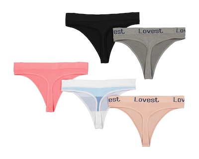 Foto 2 | Foto 2 | Tanga Lovest para Mujer 5 Piezas