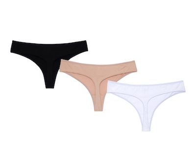 Foto 2 | Foto 2 | Tanga de Algodón Lovest para Mujer 3 Piezas