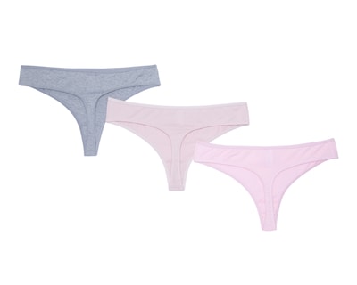 Foto 2 | Foto 2 | Tanga de Algodón Lovest para Mujer 3 Piezas