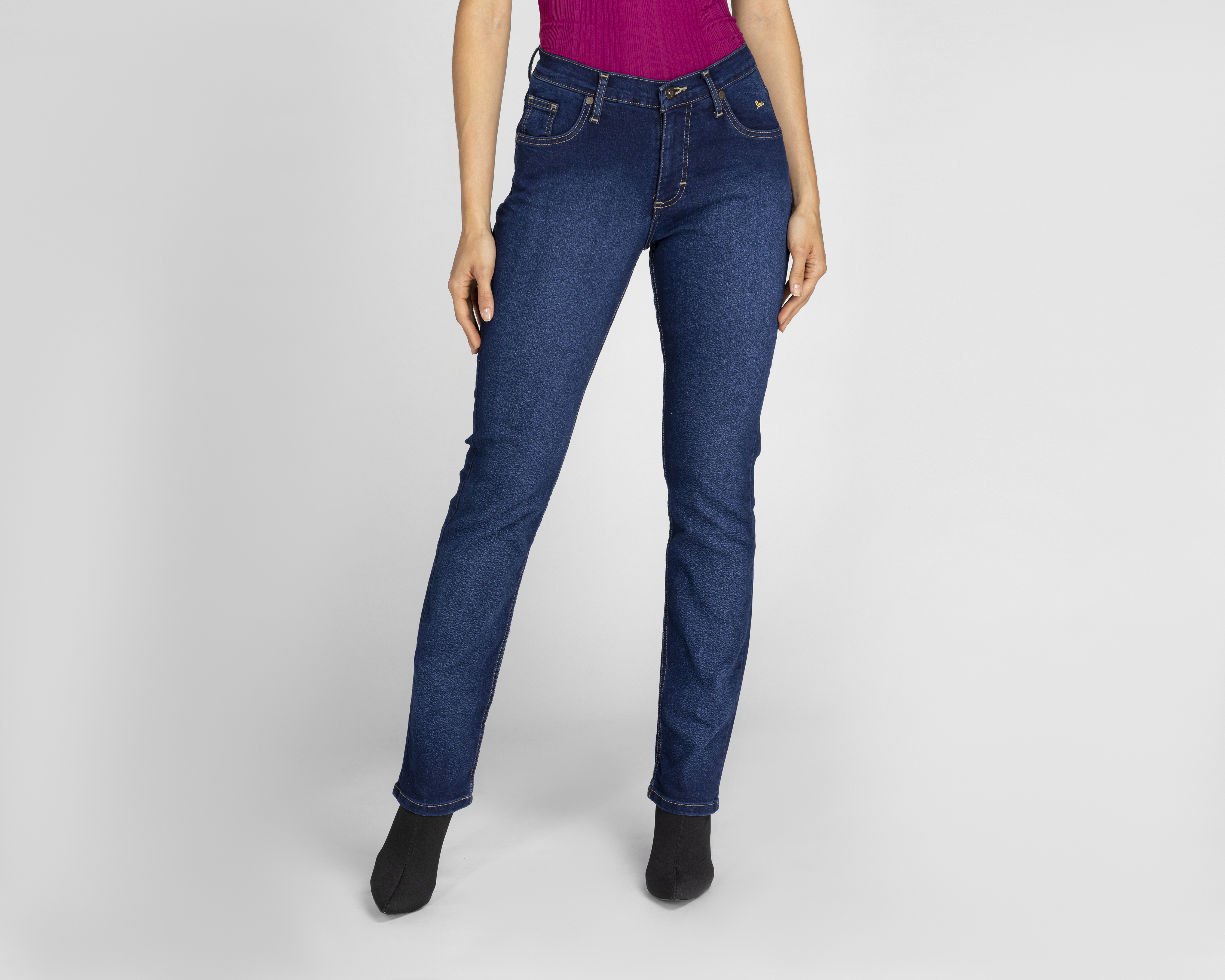 Foto 2 pulgar | Foto 1 | Jeans Lee Slim Fit Azul Índigo