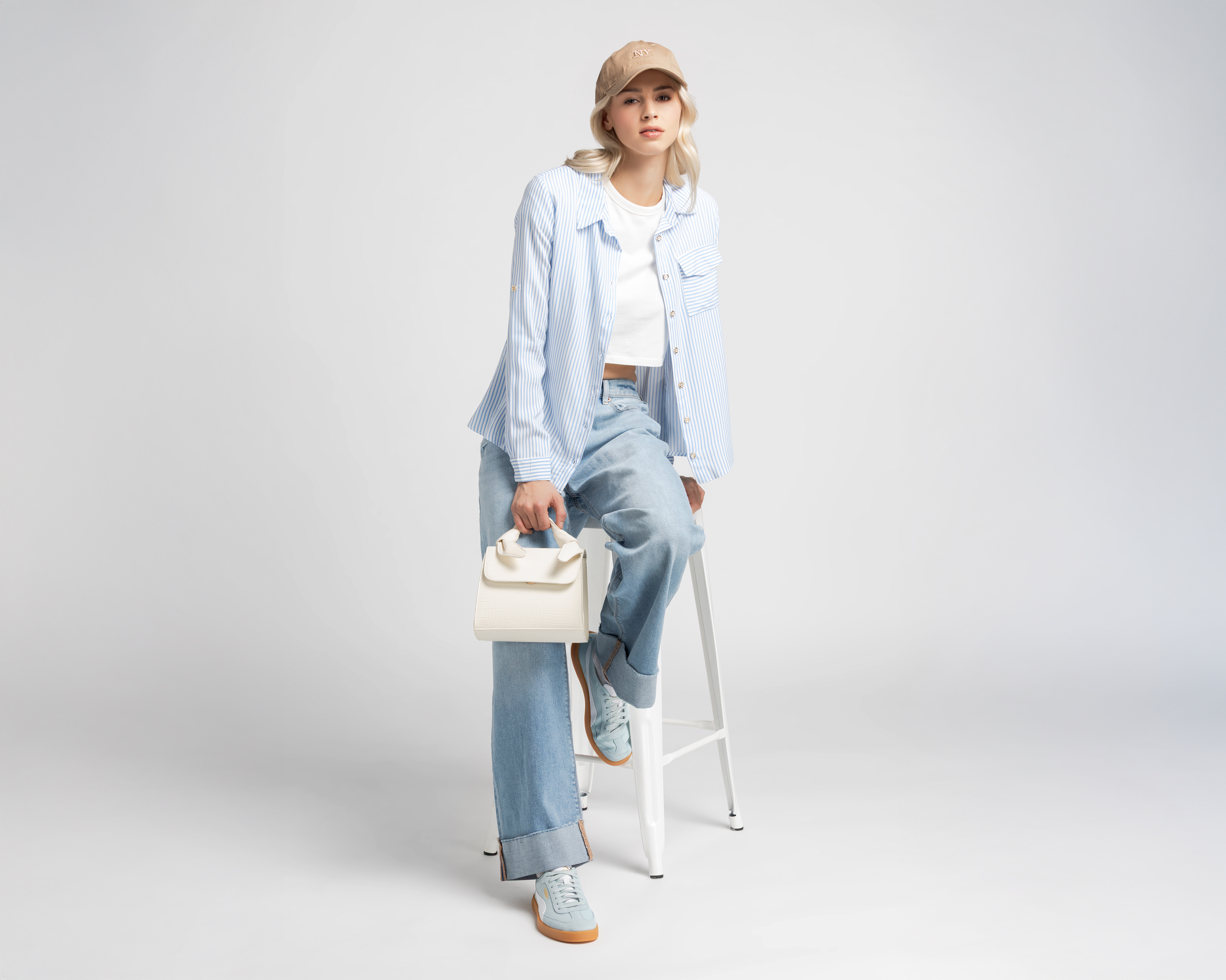 Foto 2 | Foto 2 | Blusa Refill a Rayas para Mujer