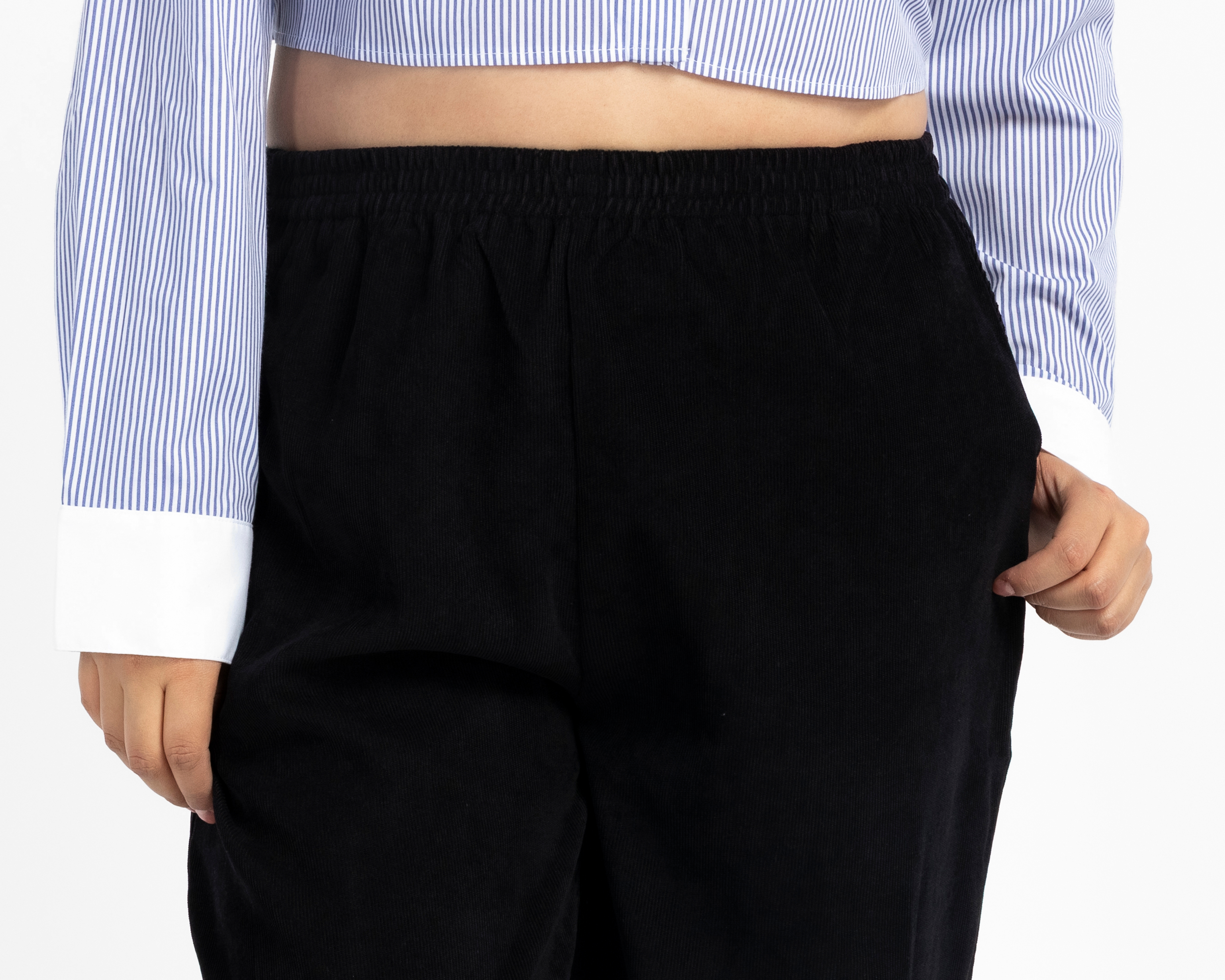 Foto 5 pulgar | Foto 4 | Pantalón Ancho Lady Sun Negro para Mujer