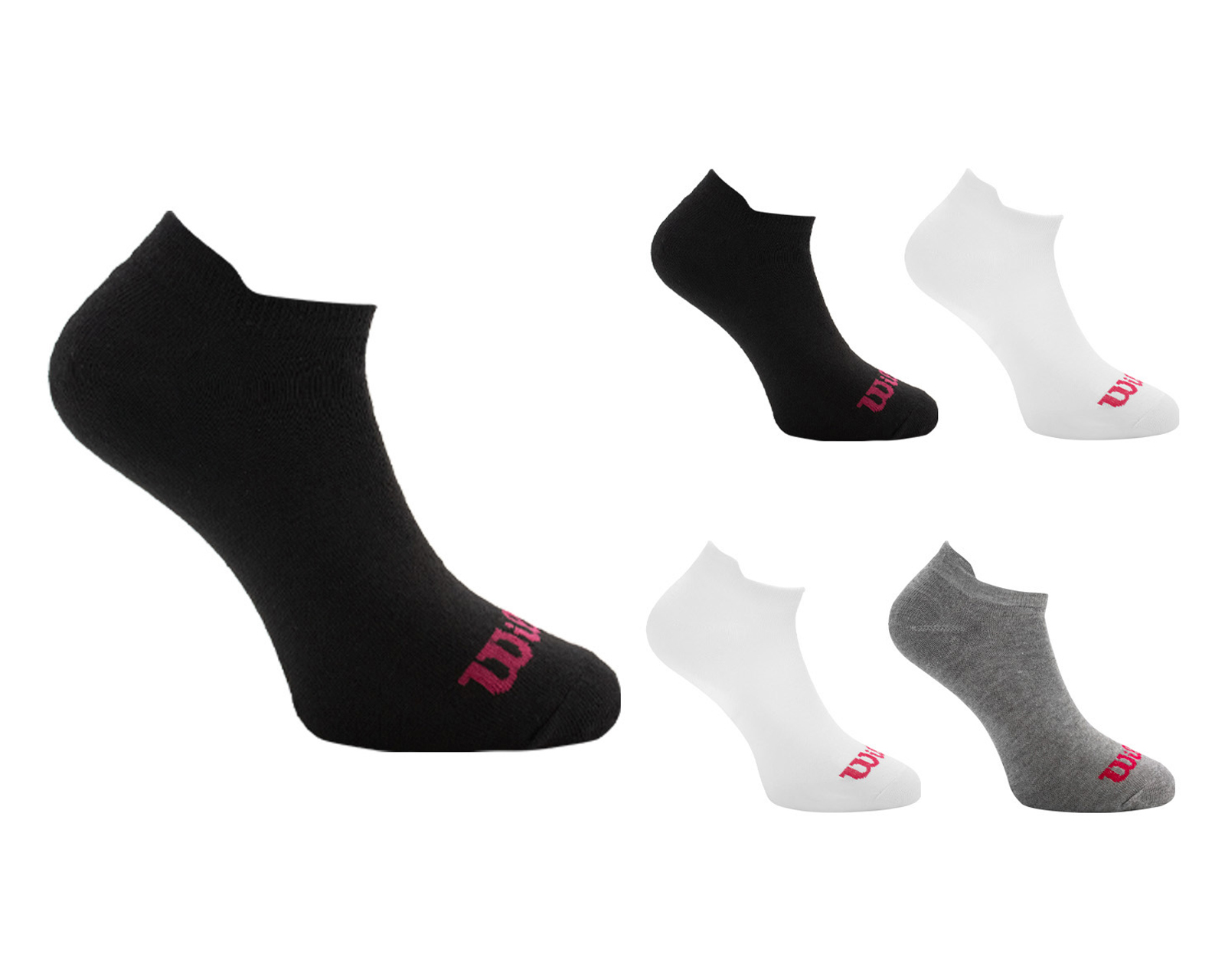 Calcetas Deportivas Wilson para Mujer 5 Pares