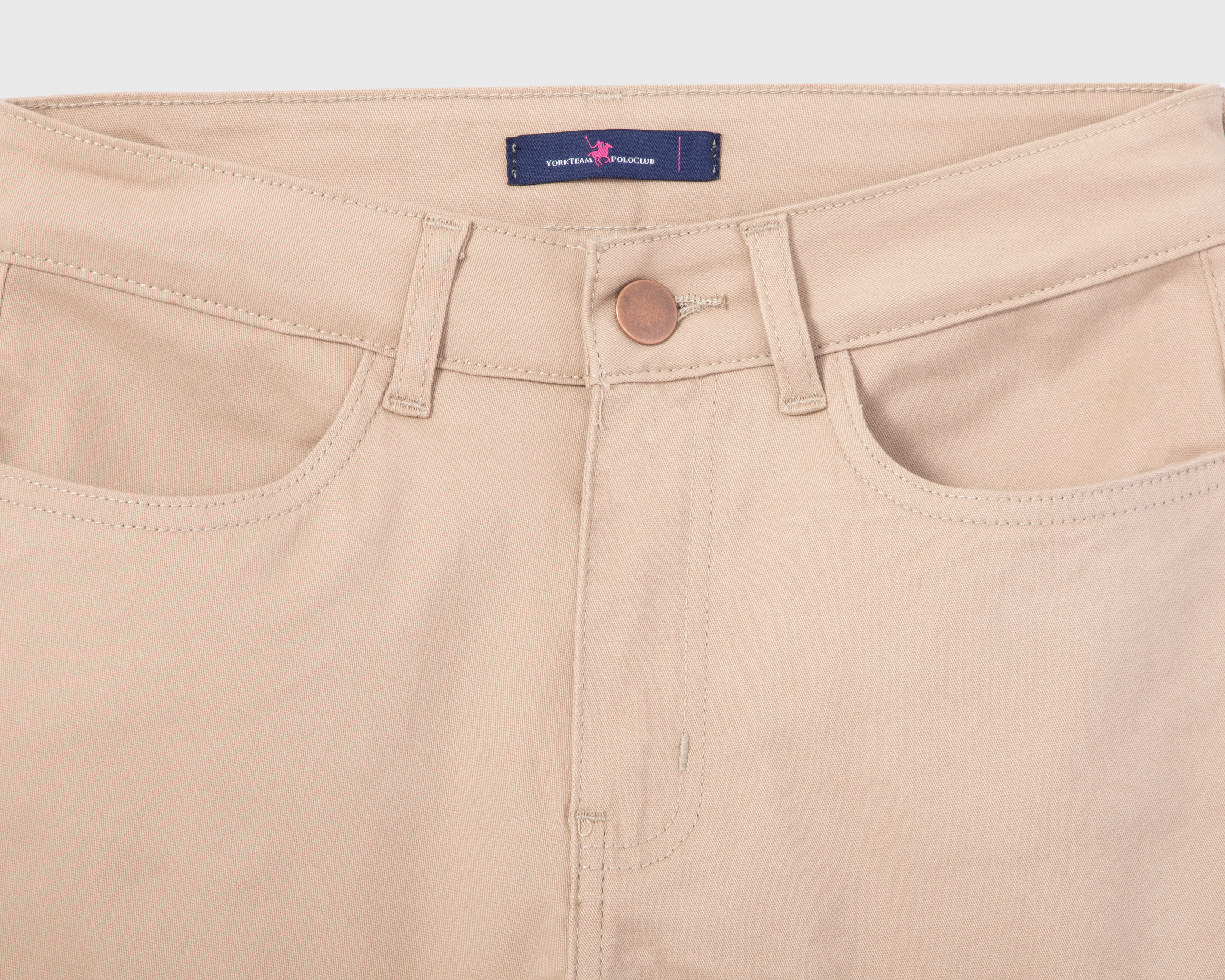 Foto 4 pulgar | Foto 3 | Pantalón de Gabardina York Team Polo Club con Bolsas Cargo