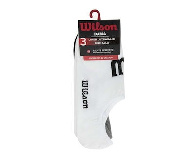 Foto 3 | Foto 3 | Calcetas Invisibles Wilson para Mujer 3 Pares