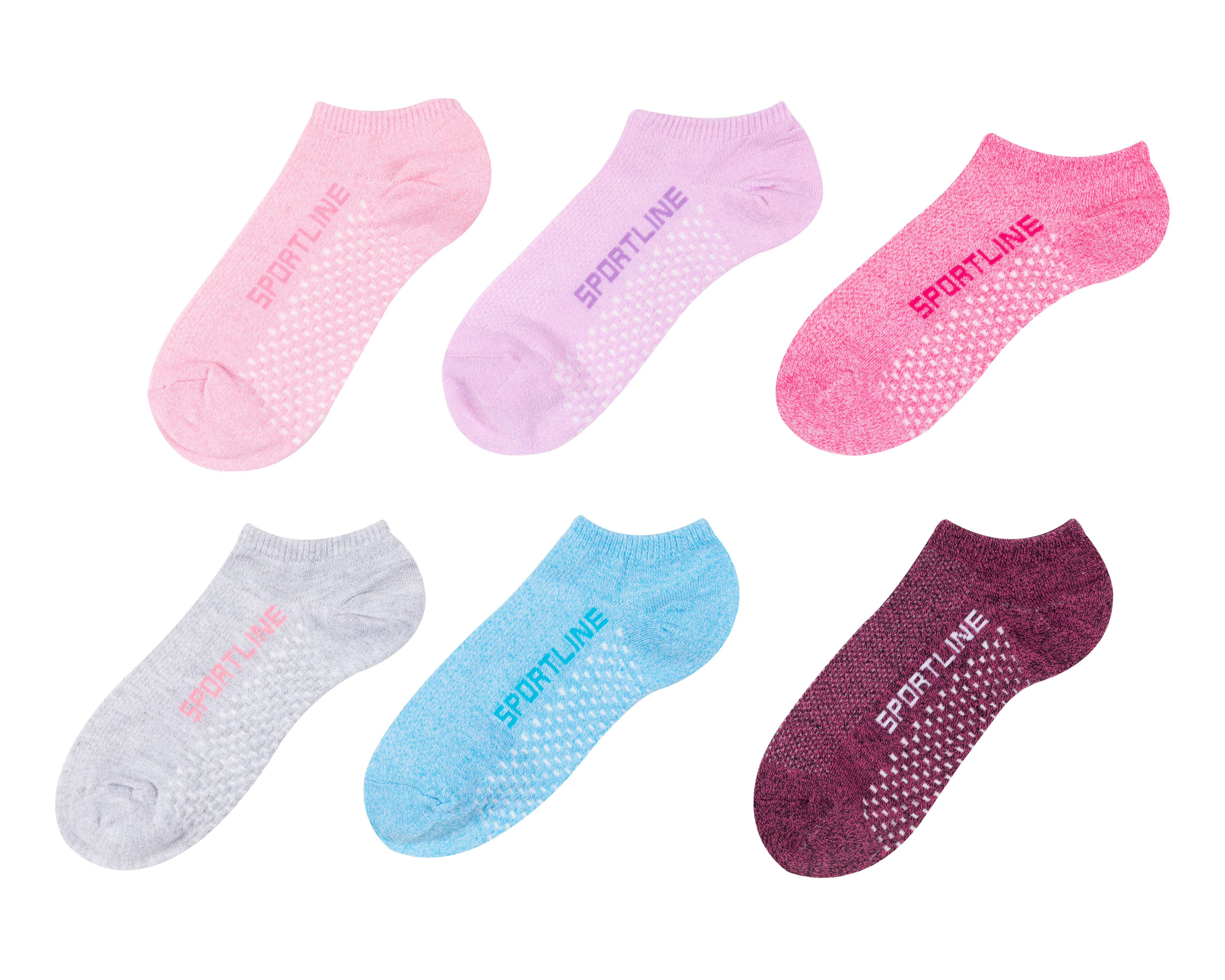 Calcetas Deportivas Tines Sportline para Mujer 6 Pares