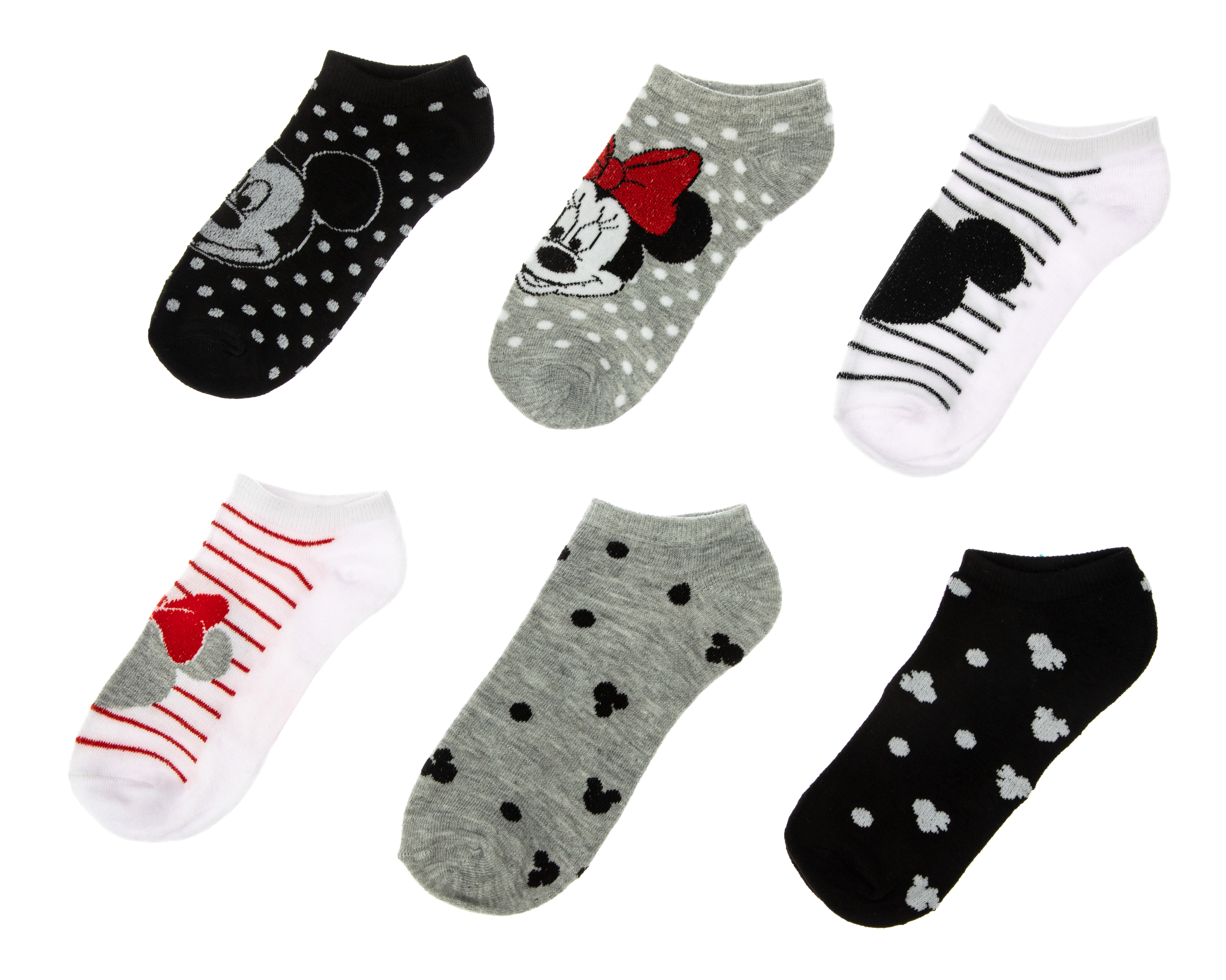 Foto 2 pulgar | Foto 1 | Calcetas Tines Disney para Mujer 6 Pares