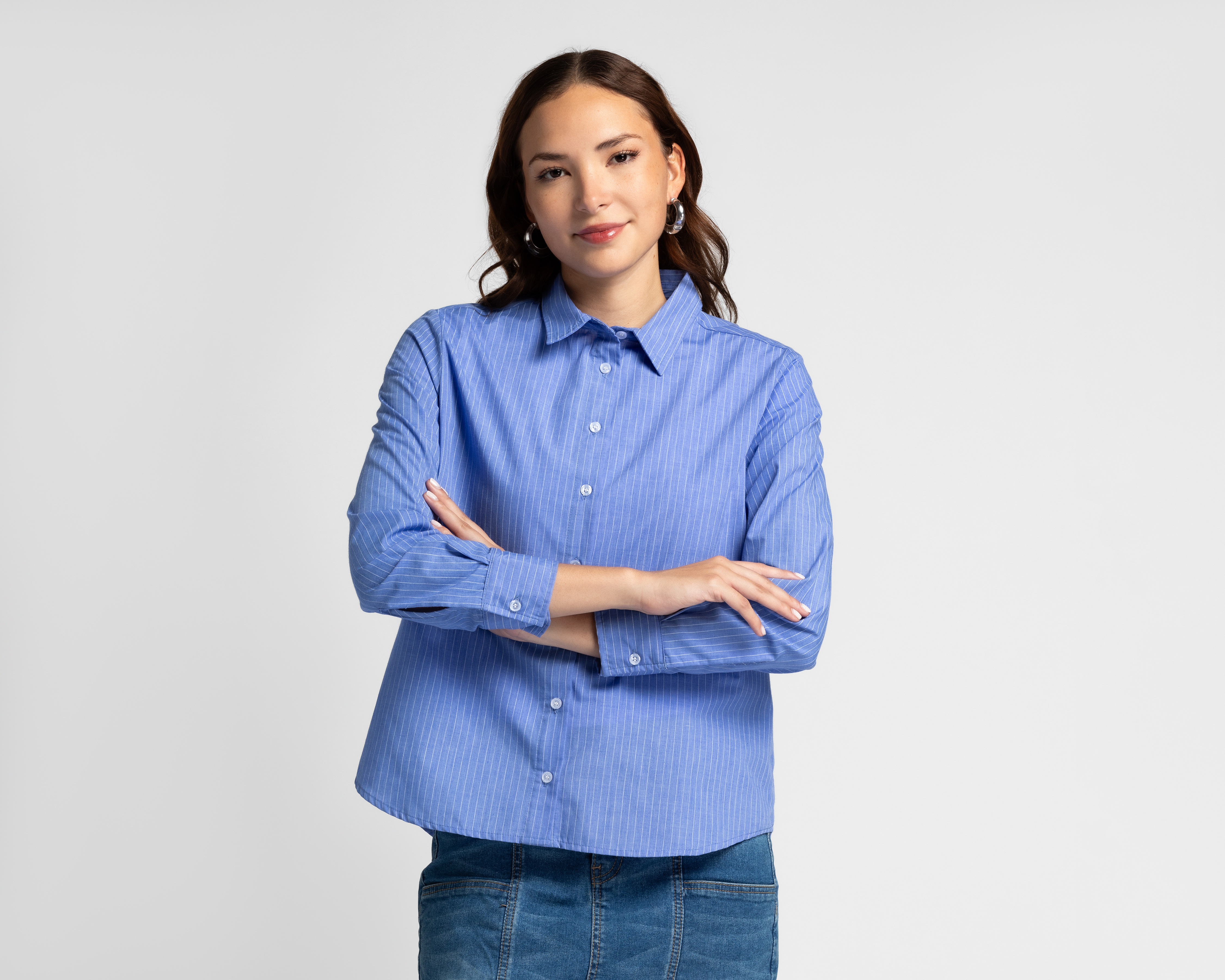 Blusa Refill Manga Larga para Mujer