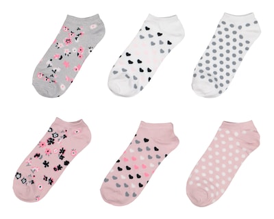 Foto 1 | Foto 1 | Calcetas Tines Lovest con Estampado para Mujer 6 Pares