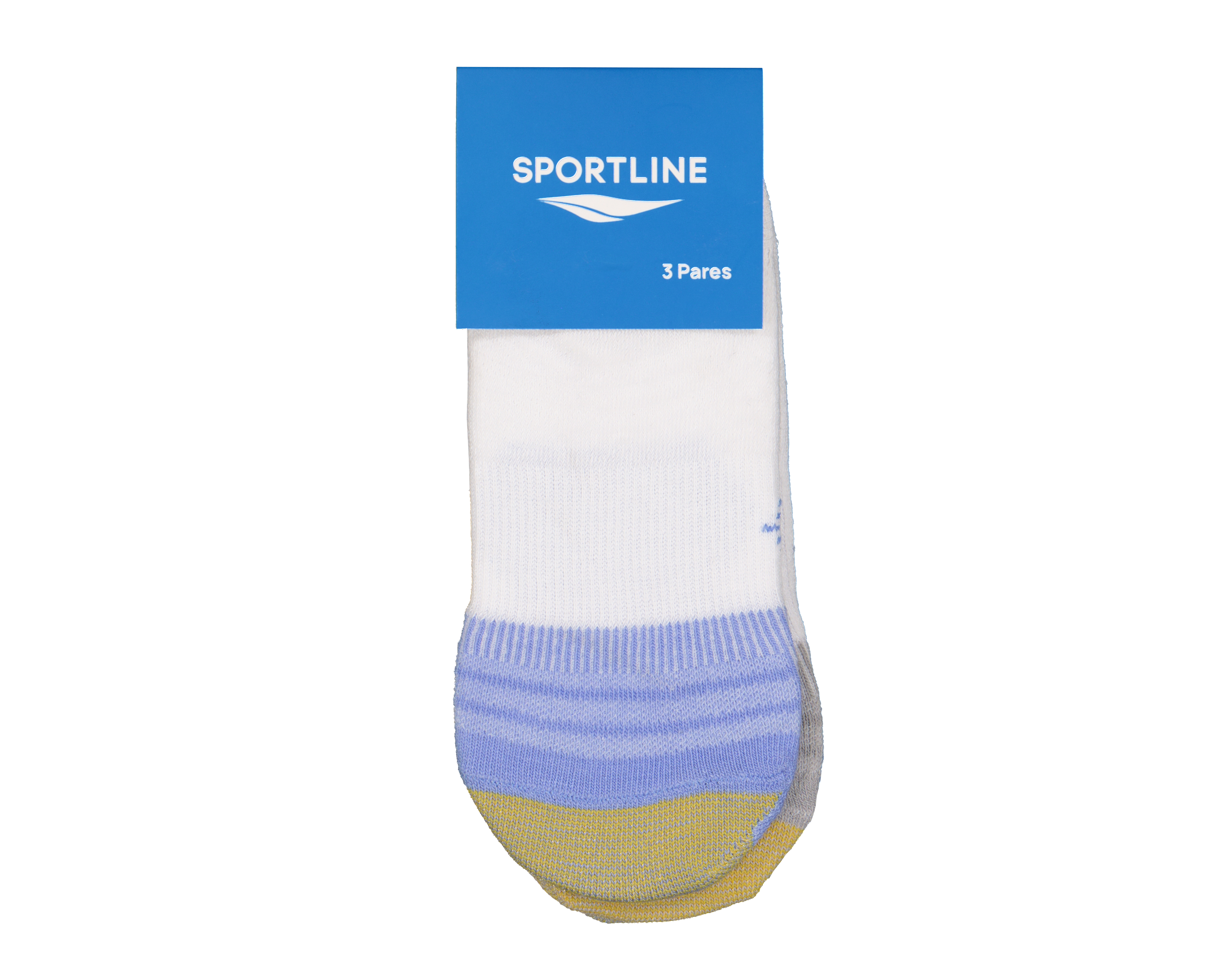 Foto 4 pulgar | Foto 3 | Calcetas Invisibles Sportline para Mujer 3 Pares