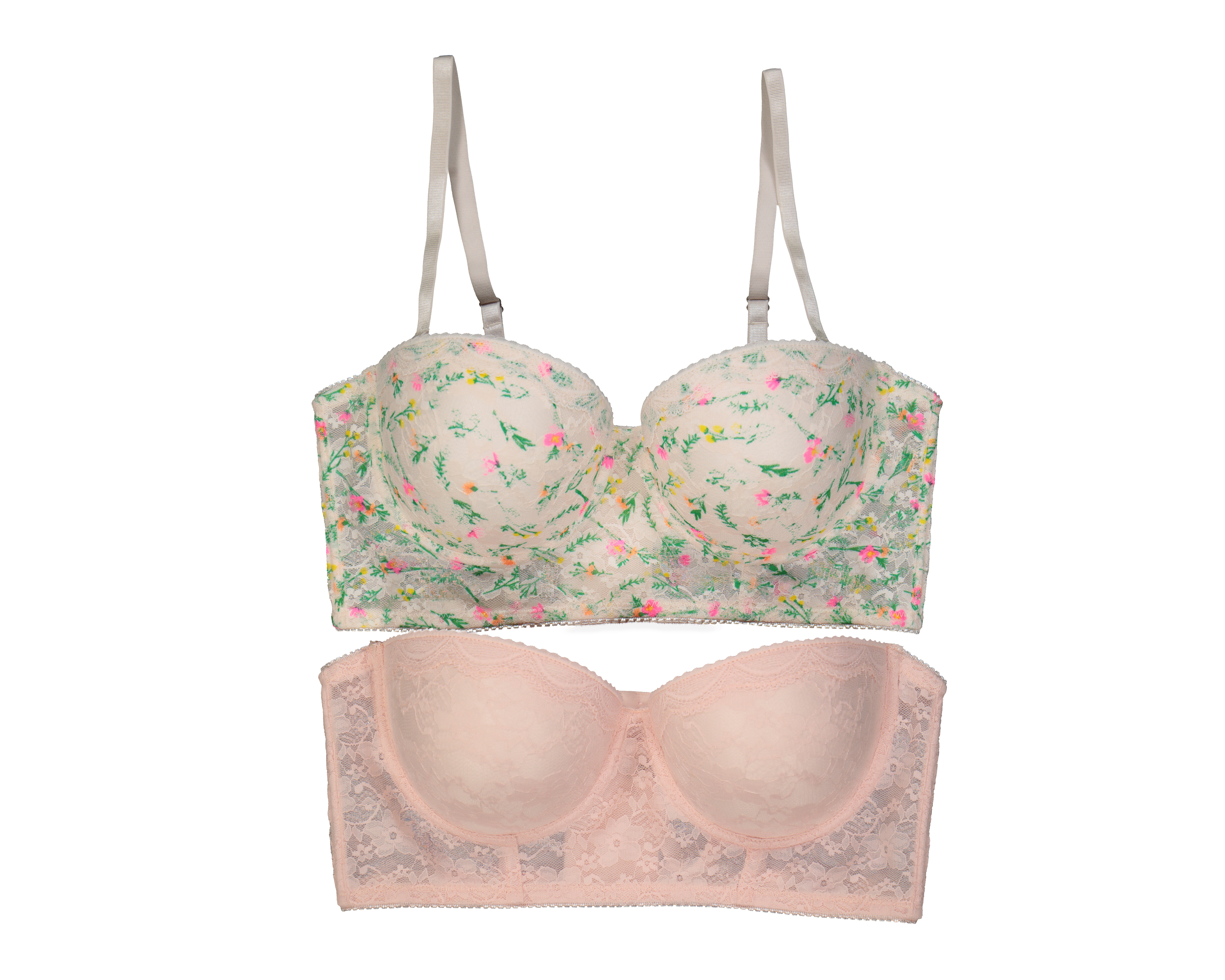 Brasier de Encaje Eva tu Estilo Íntimo Media Copa para Mujer 2 Pack