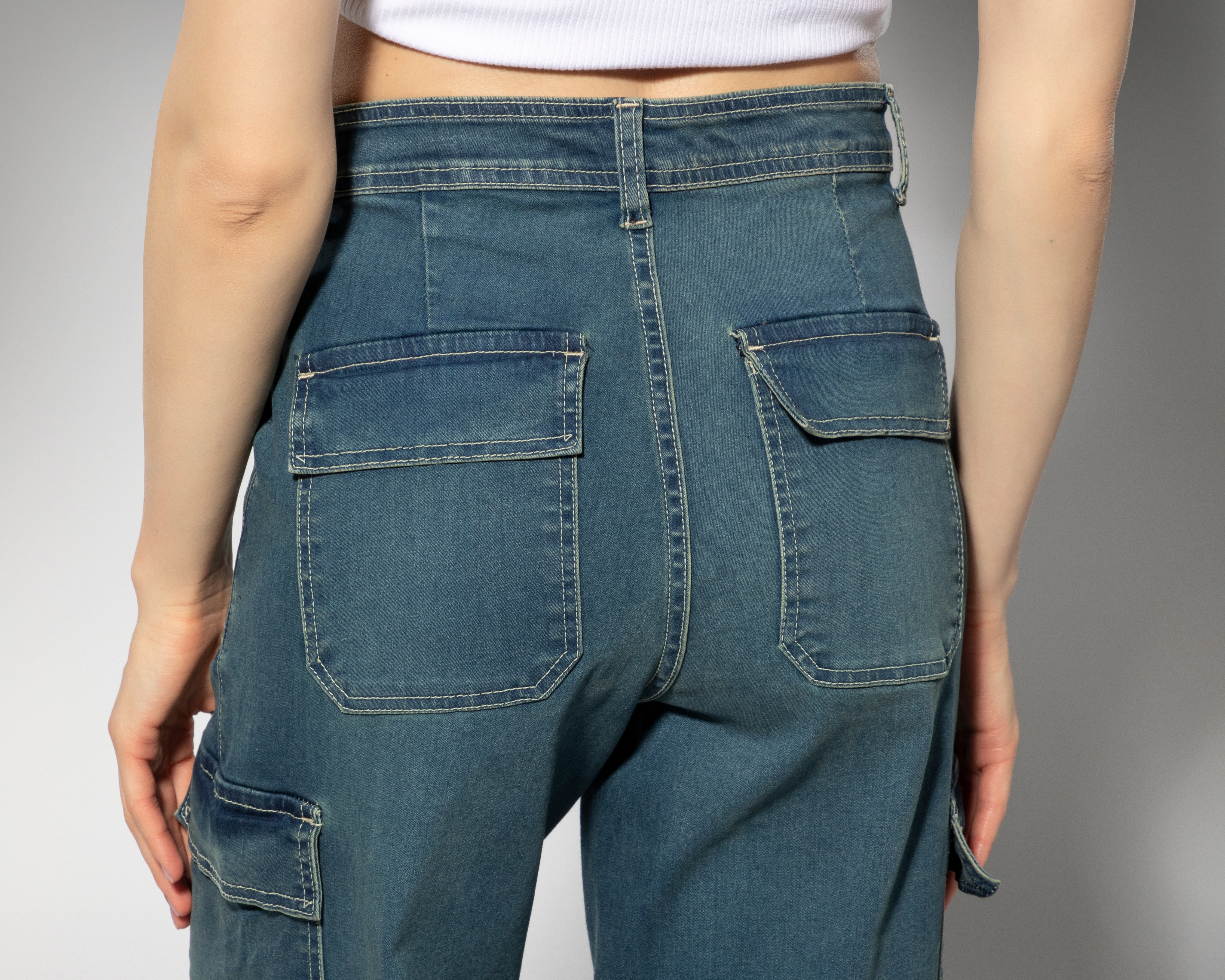 Foto 6 pulgar | Foto 5 | Jeans Flare Thinner para Mujer