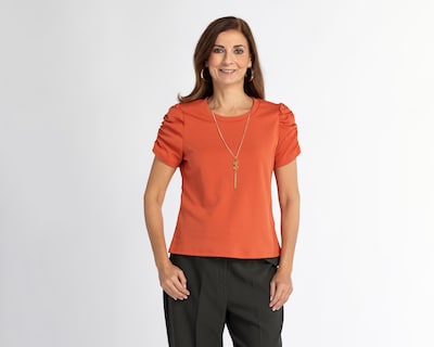 Foto 1 | Foto 1 | Blusa Sahara Manga Corta con Collar