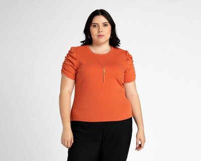 Foto 4 | Foto 4 | Blusa Sahara Manga Corta con Collar