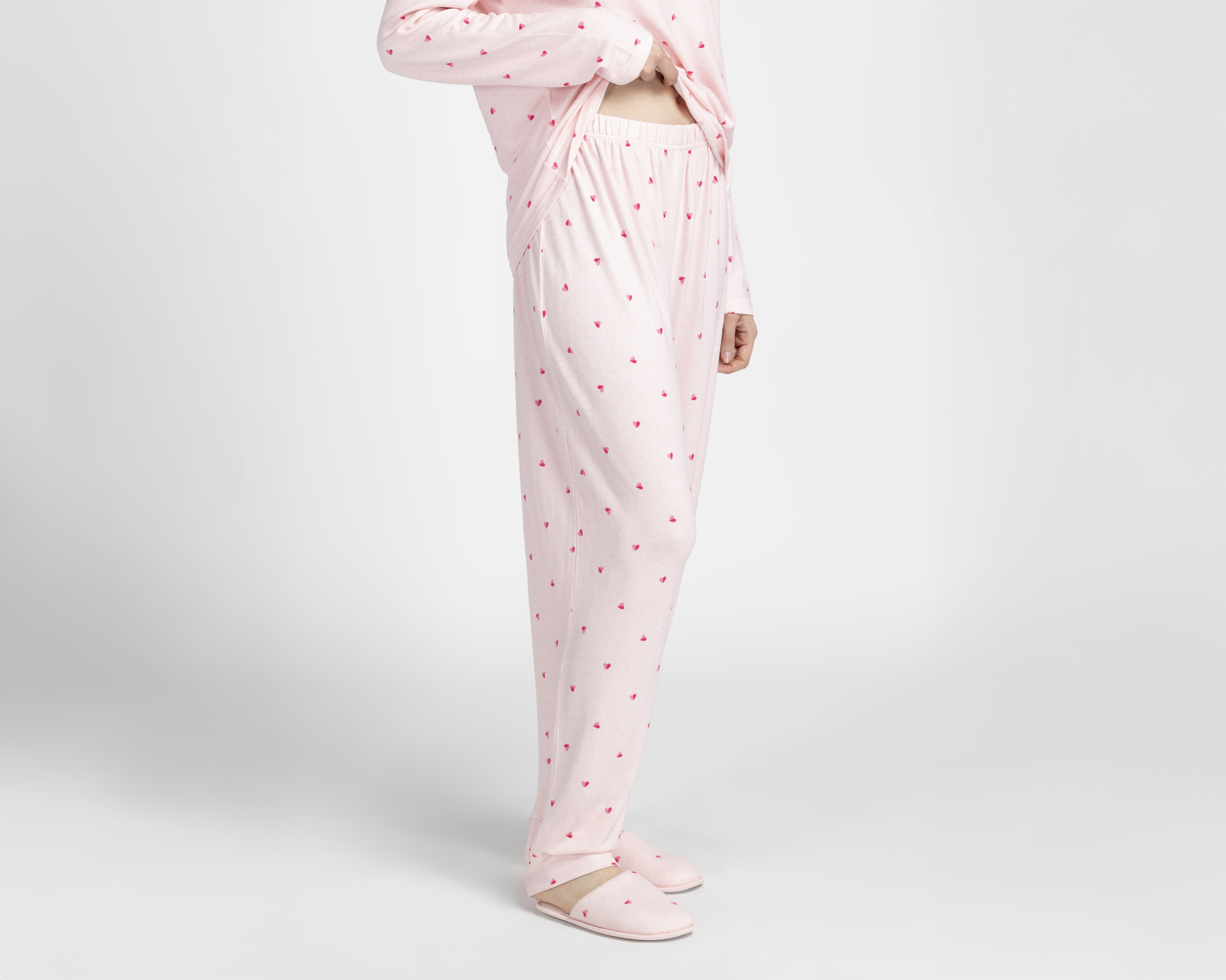 Foto 5 pulgar | Foto 4 | Pijama Lovest para Mujer con Pantuflas