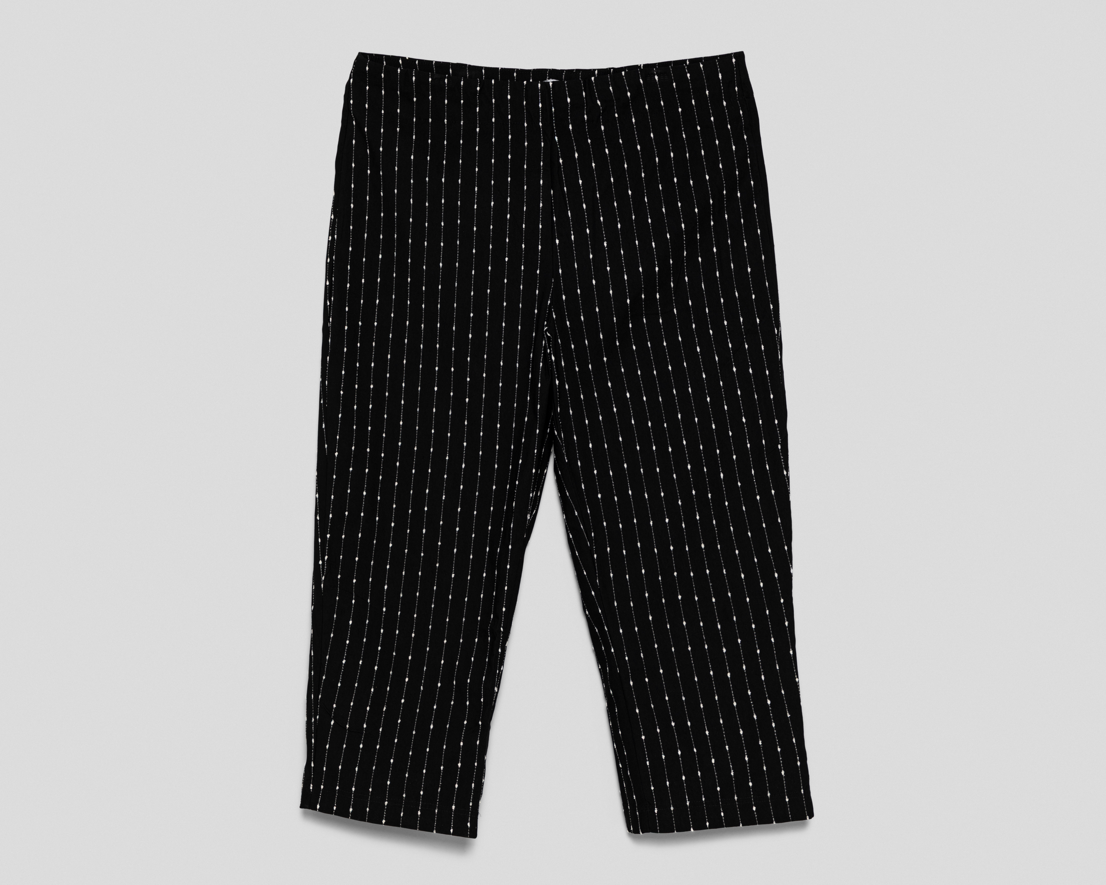 Pantalón Ancho Sahara Negro para Mujer